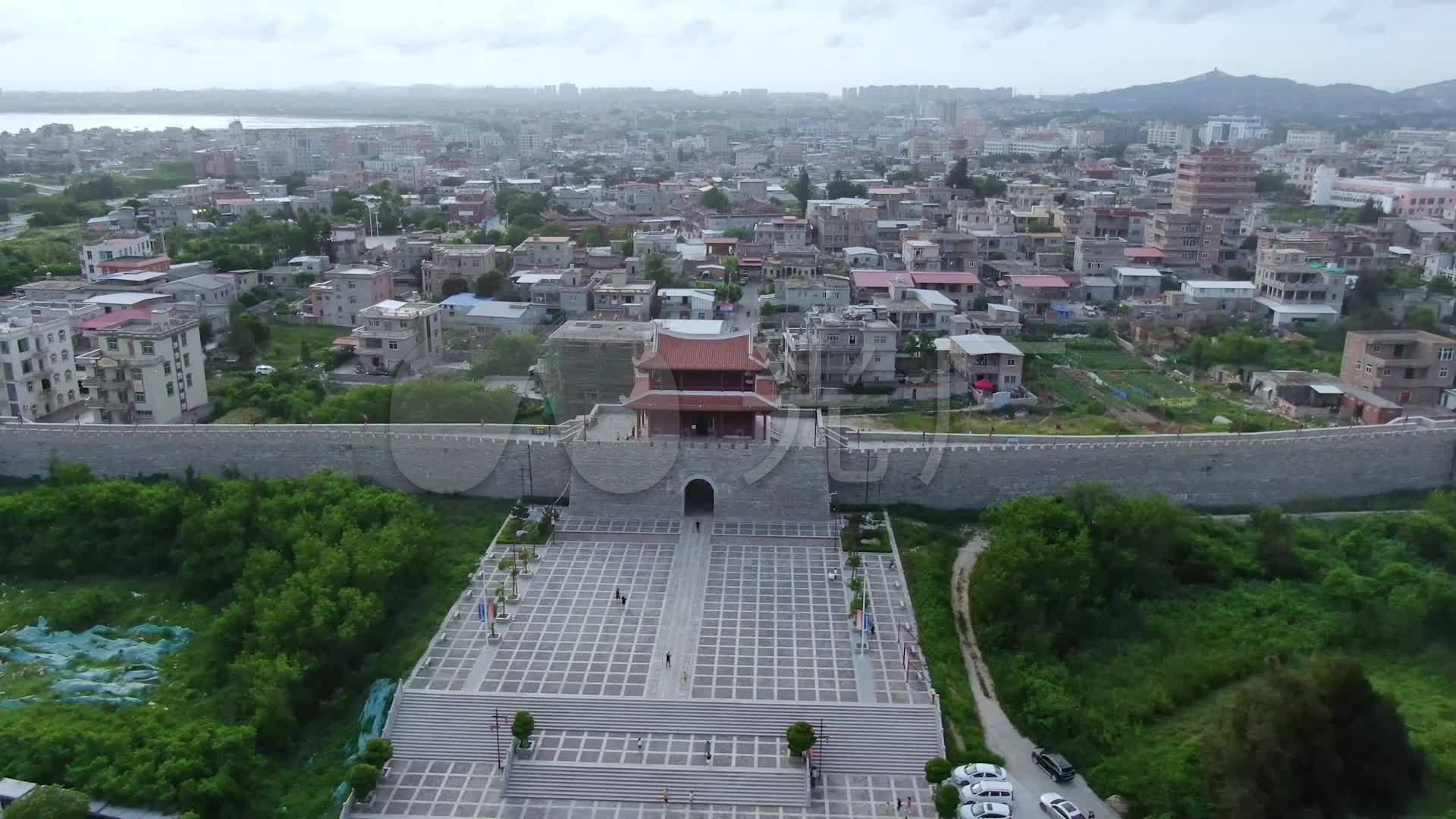泉州石狮市永宁古城航拍
