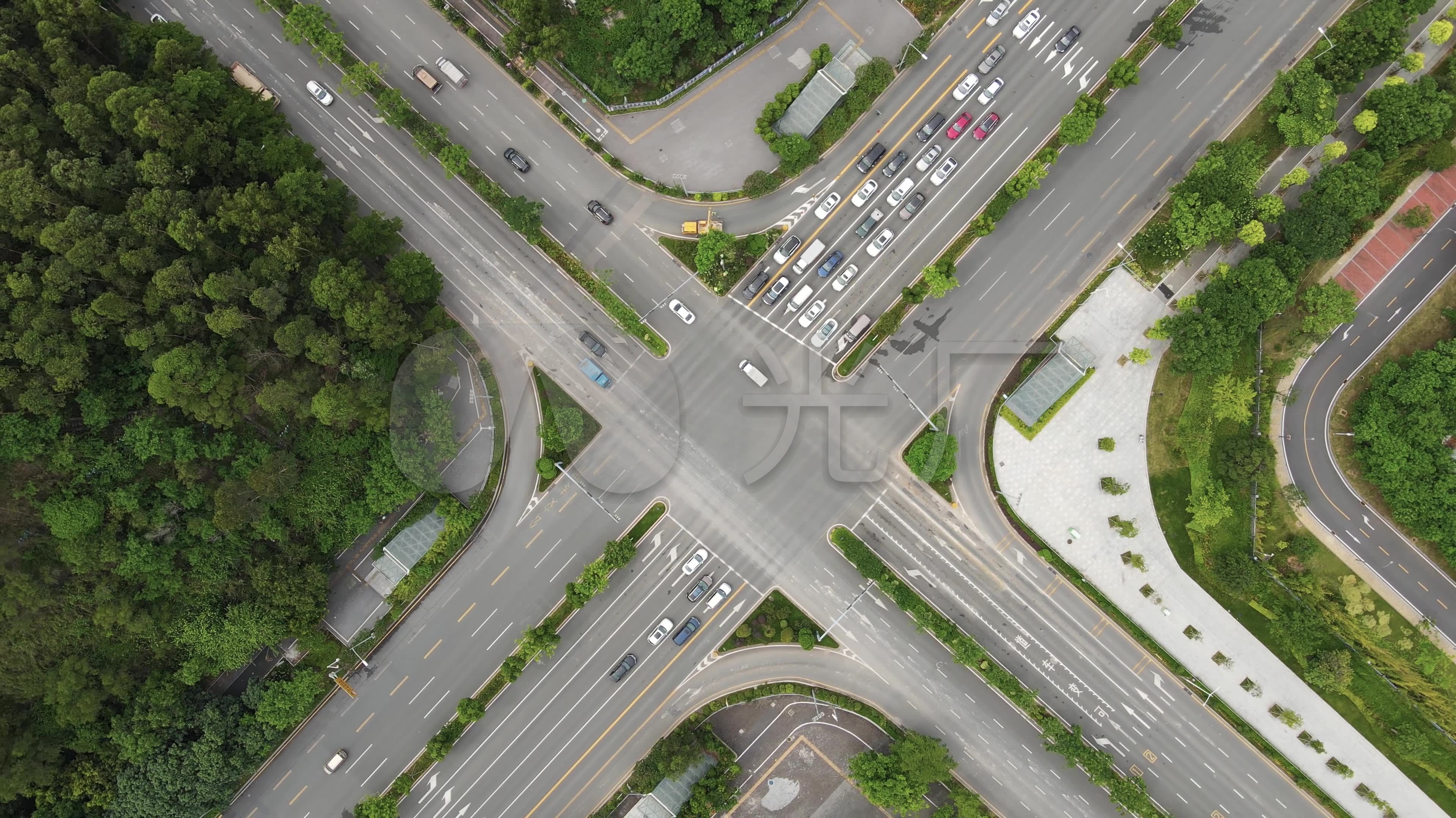 4k城市十字路口_3840x2160_高清视频素材下载(编号:4724240)_实拍视频