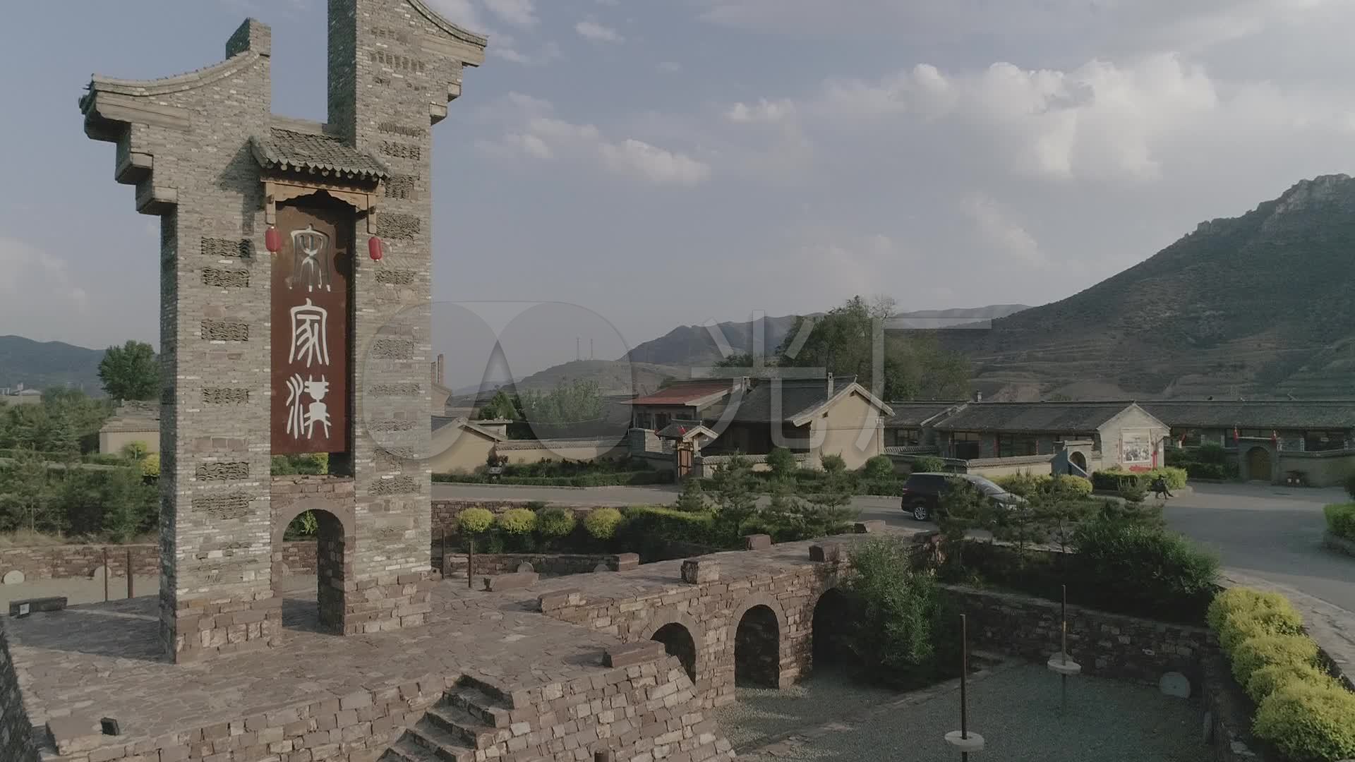 航拍山西岢岚县宋家沟村s-log_1920x1080_高清视频(:)