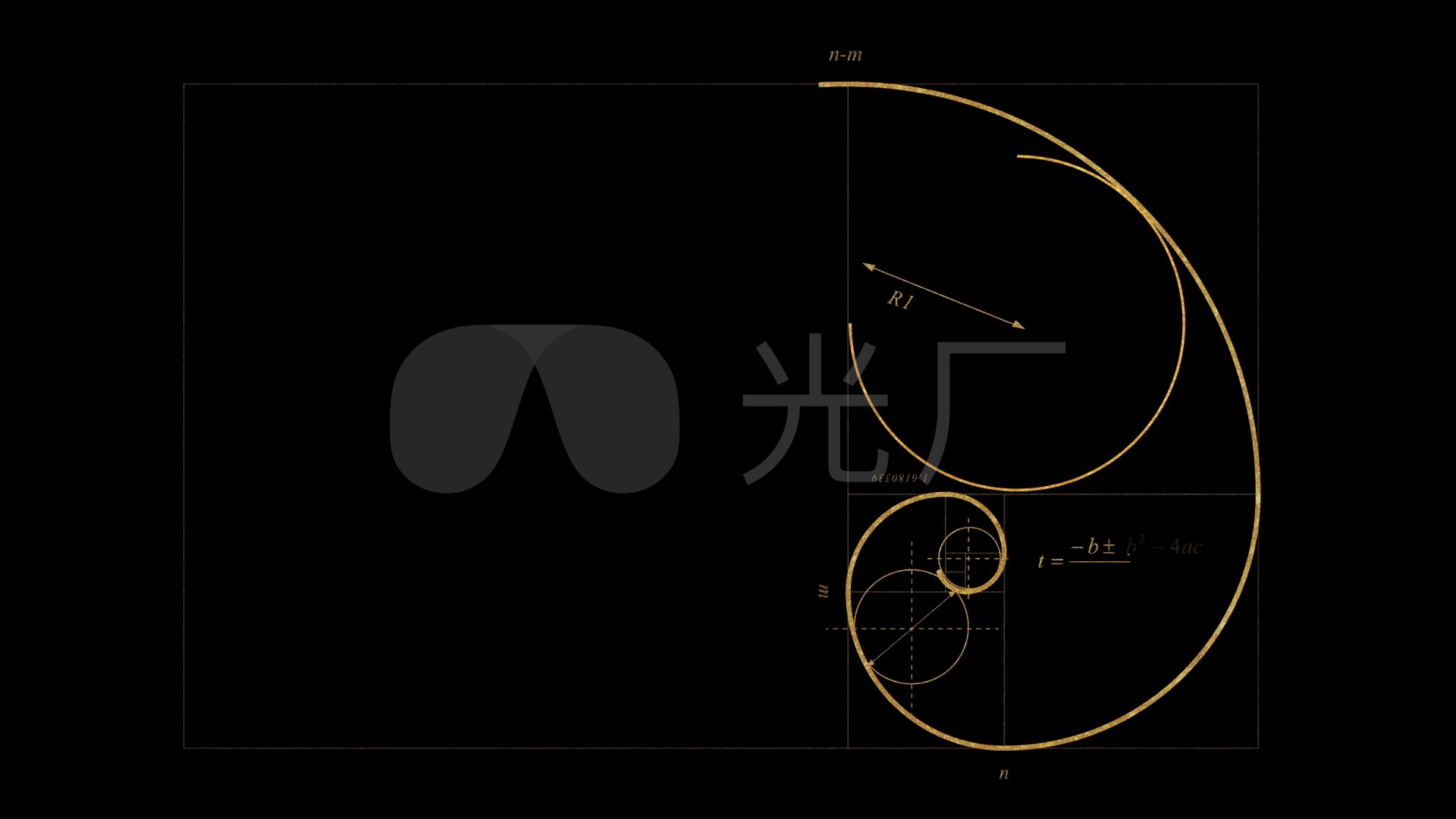 黄金比例分割线动画_ae模板下载(编号:4731302)_ae_vj