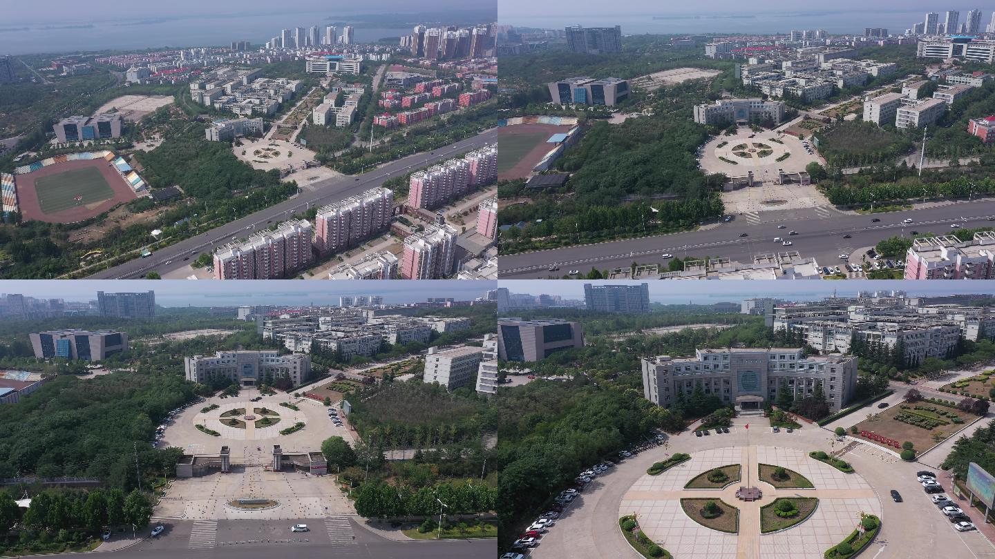 4k-原素材-河南城建学院航拍