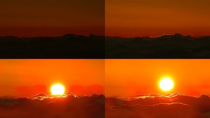 【4k】日出太阳升起