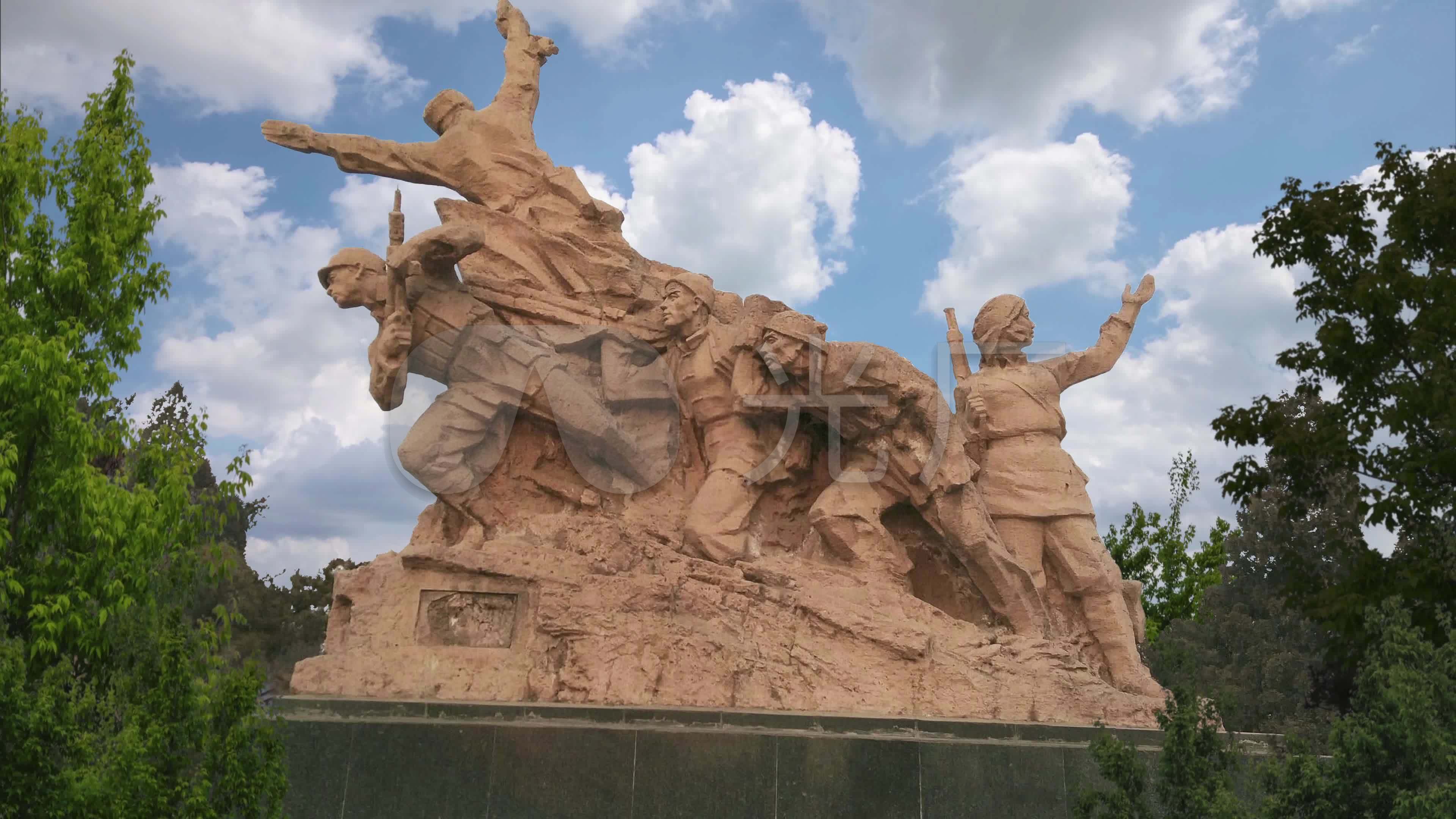 西柏坡革命根据地西柏坡风景革命老