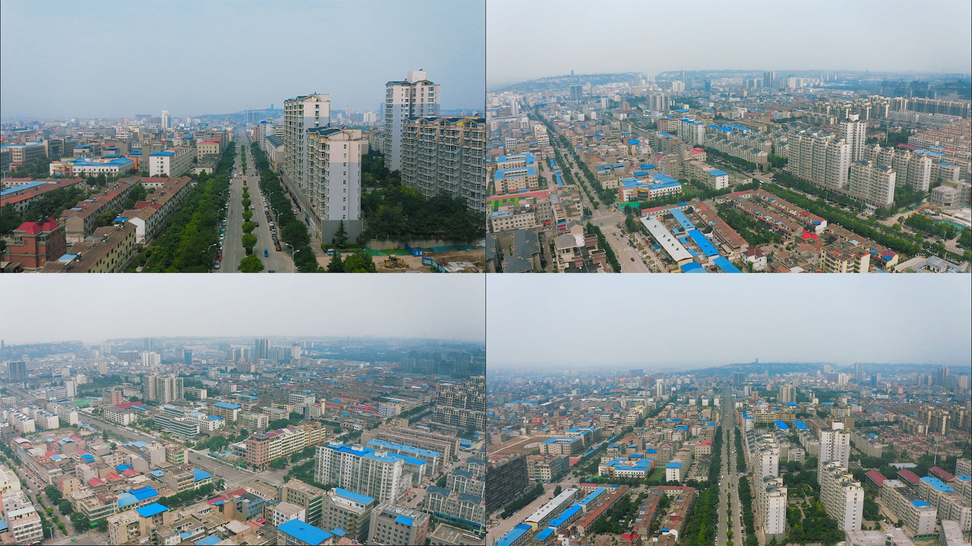 【4k】山西河津市航拍