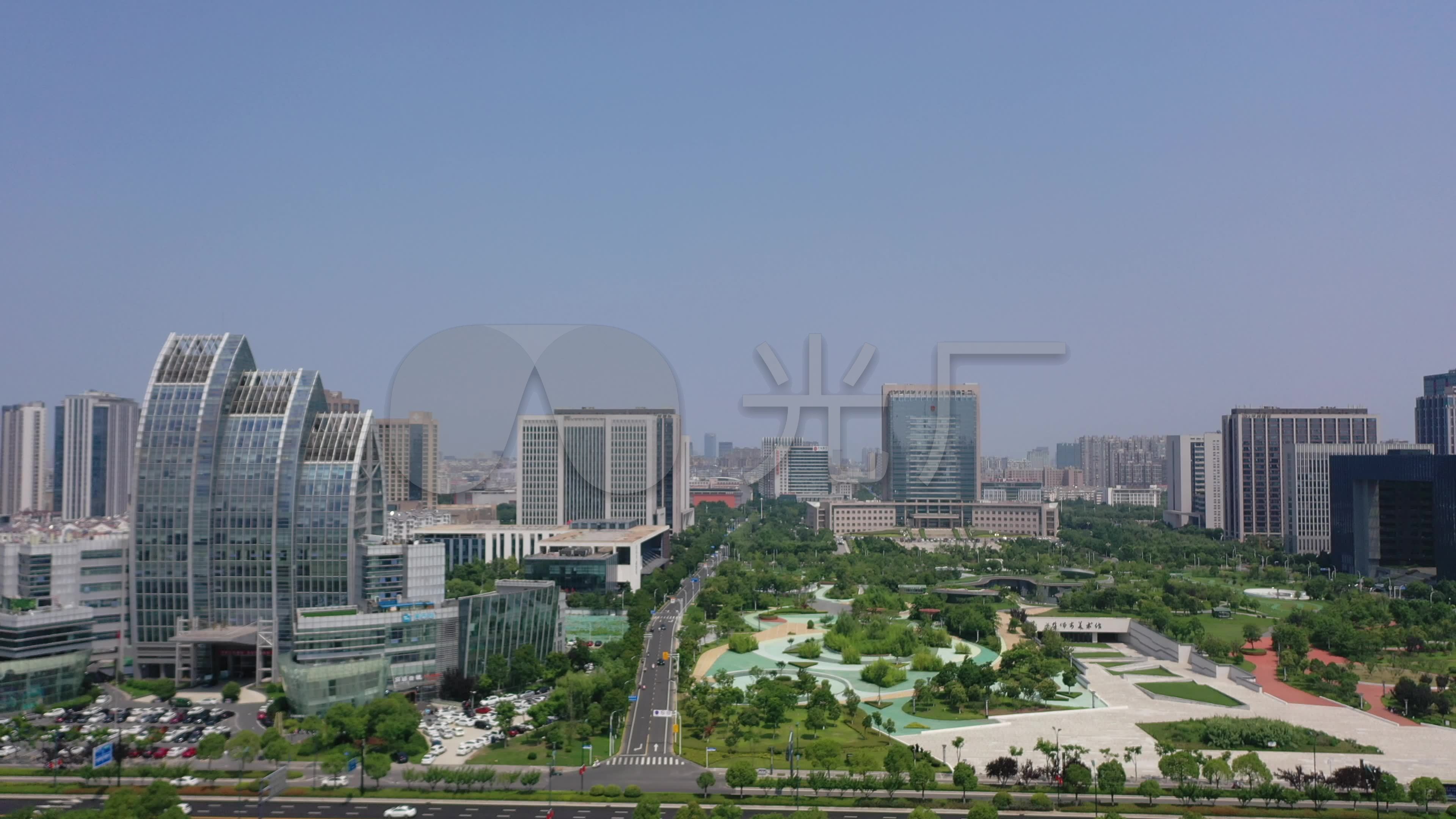 盐城市政府_3840x2160_高清视频素材下载(编号:)_实拍