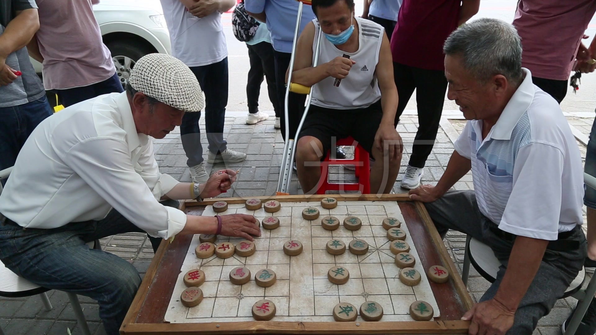 街边娱乐下象棋