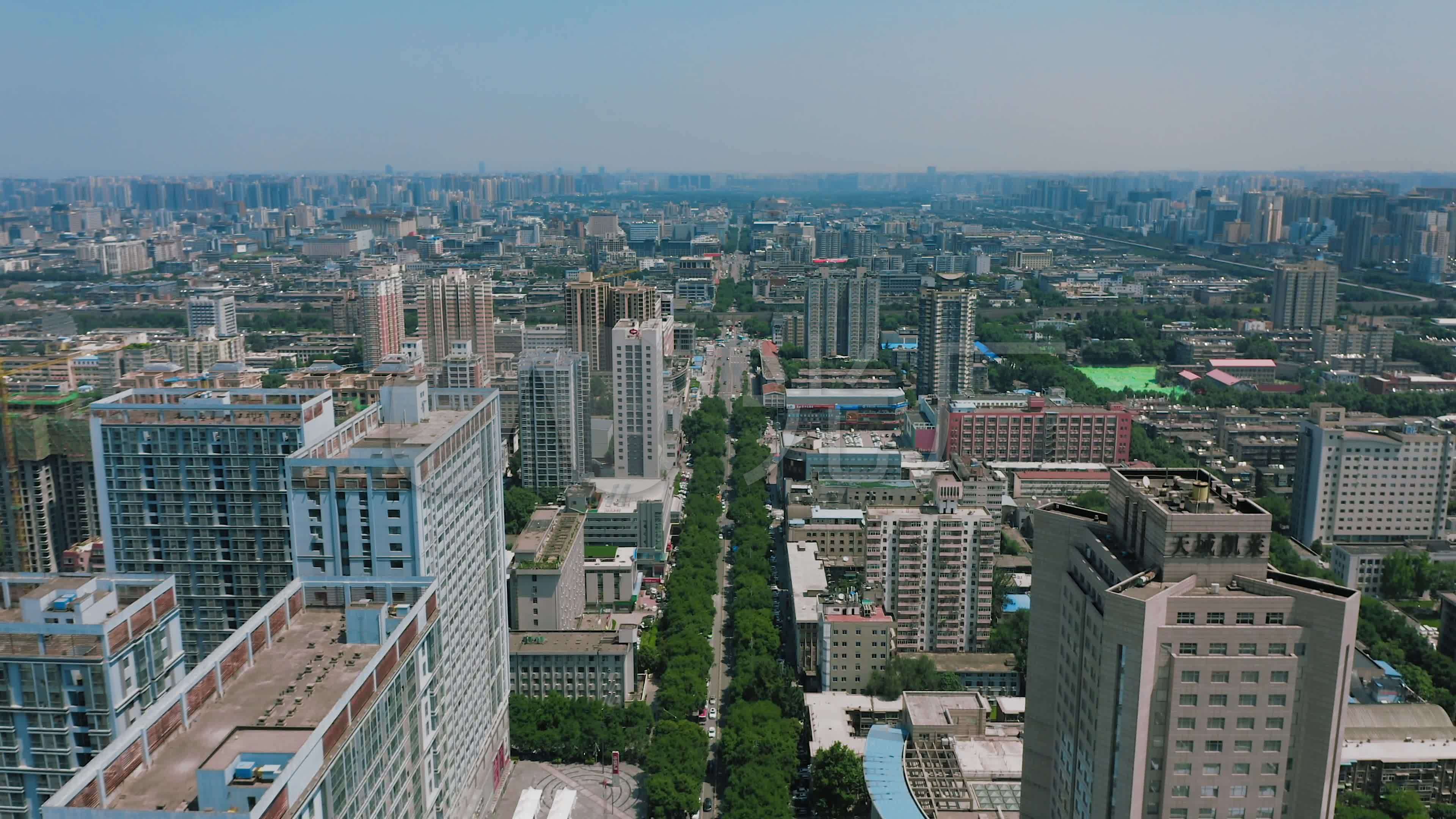 【4k】西安市碑林区航拍_3840x2160_高清视频素材下载(编号:4774562)