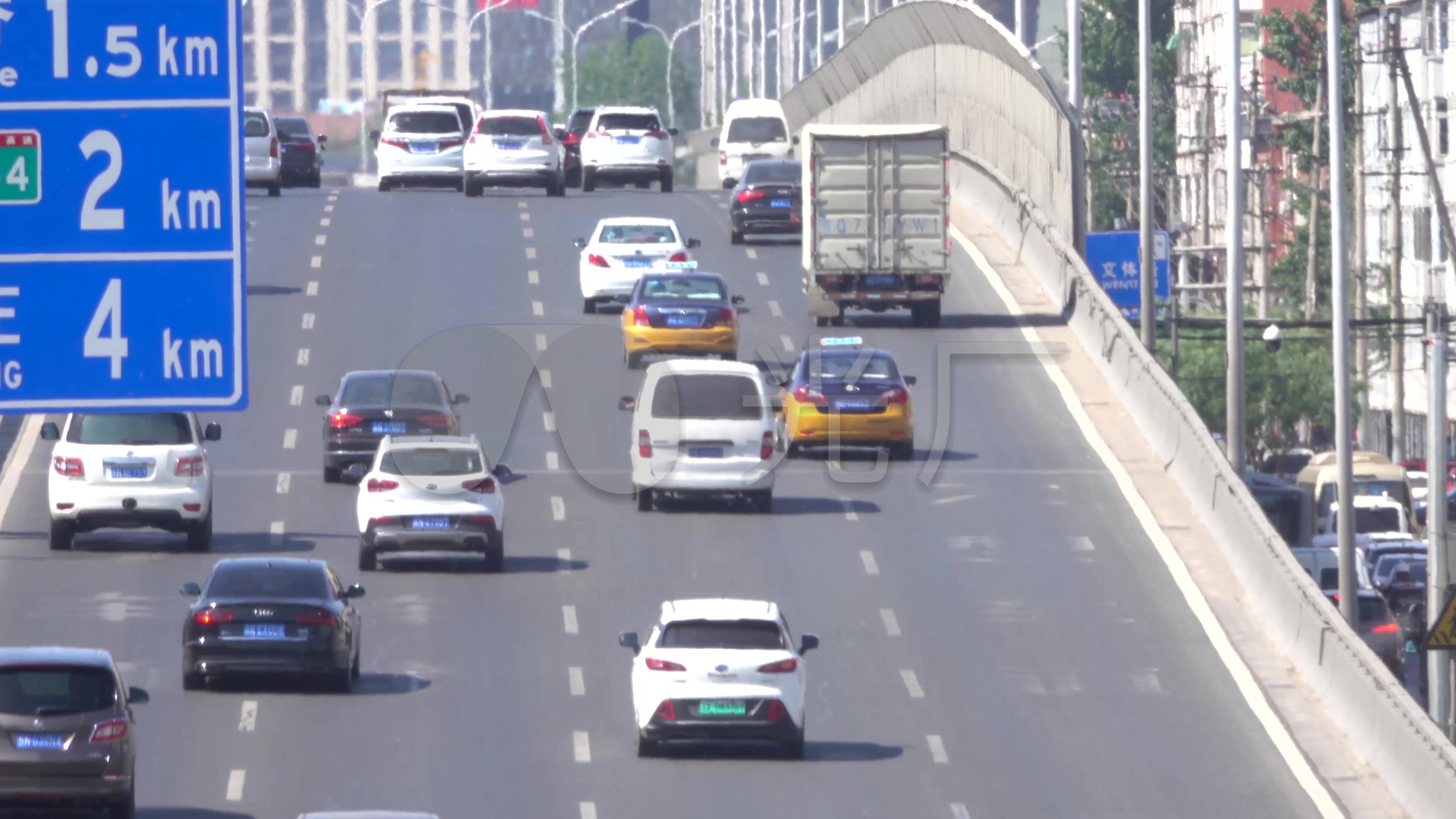 视频监控道路交通4k