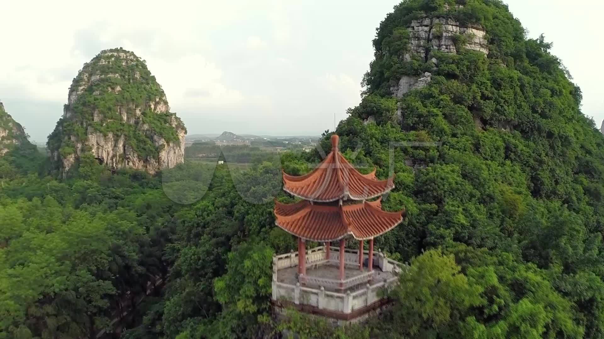 贵港南山寺航拍