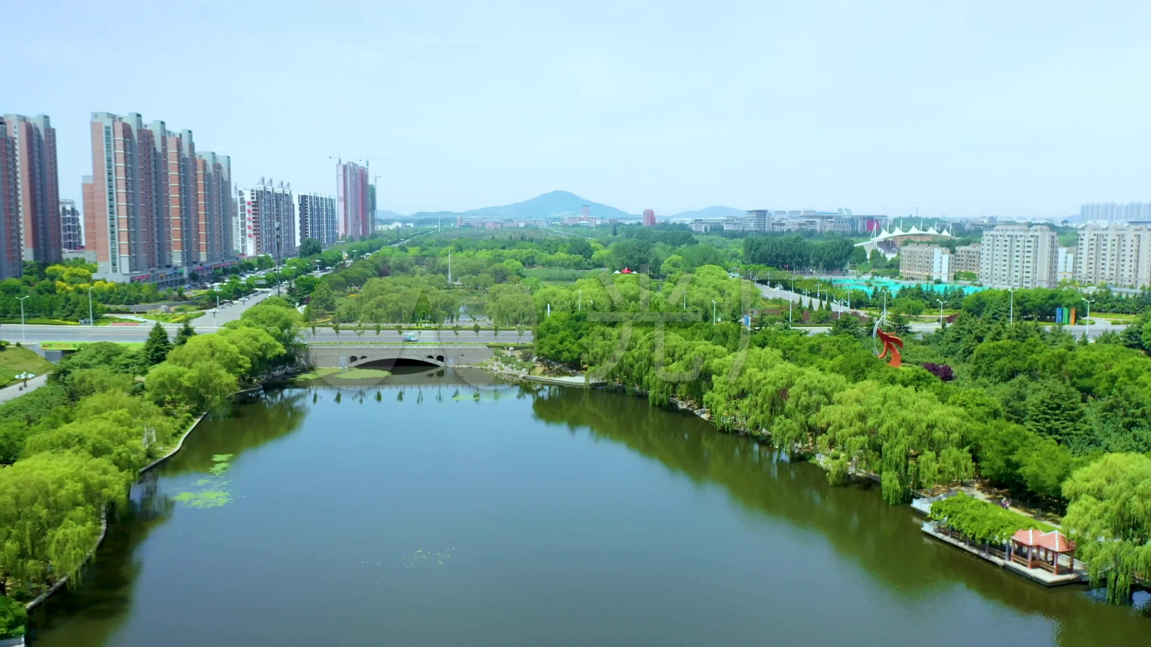泰安凤凰湖_3840x2160_高清视频素材下载(编号:)_实拍