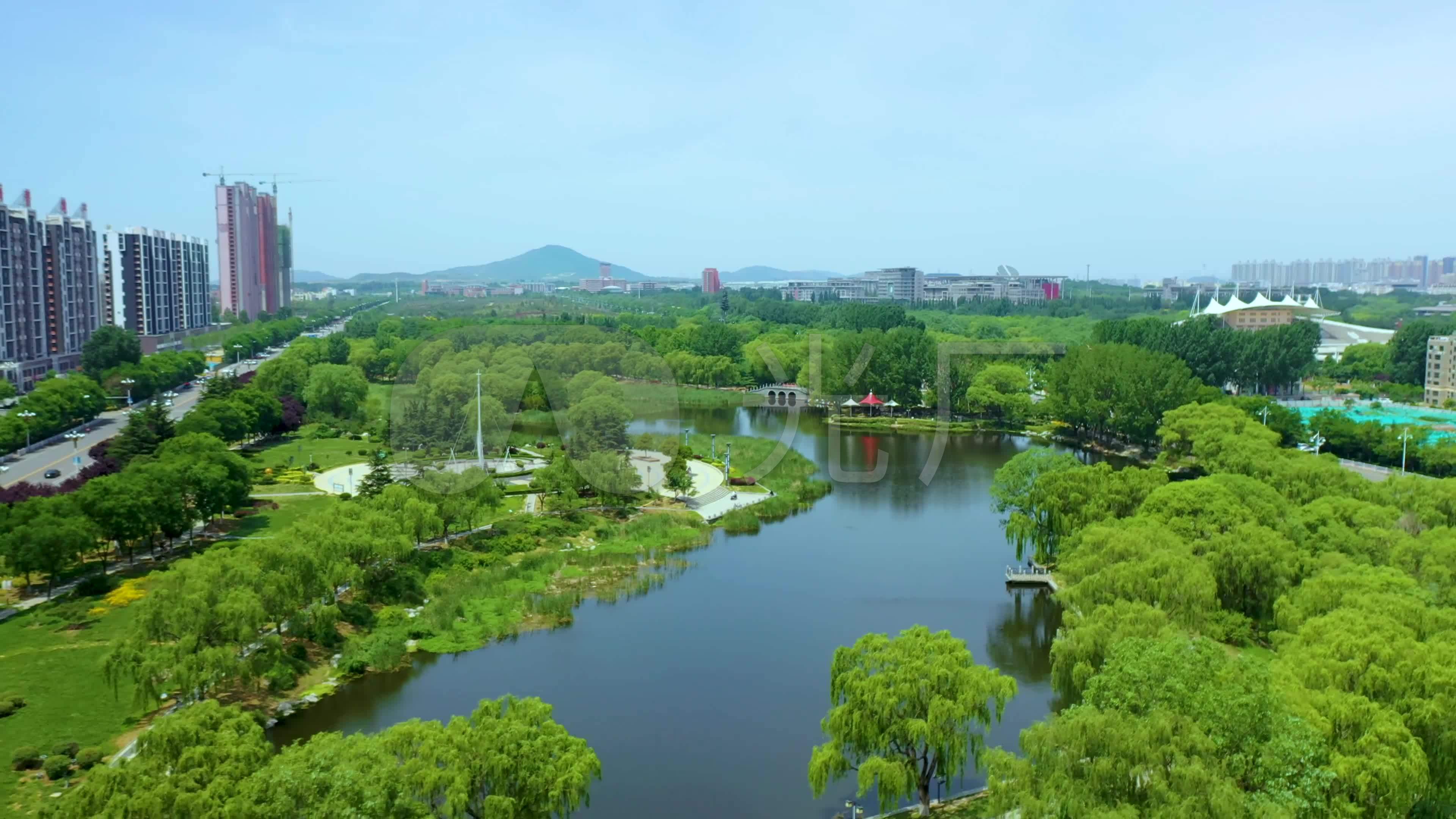 泰安凤凰湖_3840x2160_高清视频素材下载(编号:)_实拍