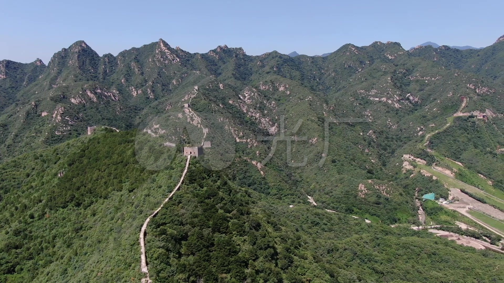 北京京郊燕山山脉风景_1920x1080_高清视频素材下载