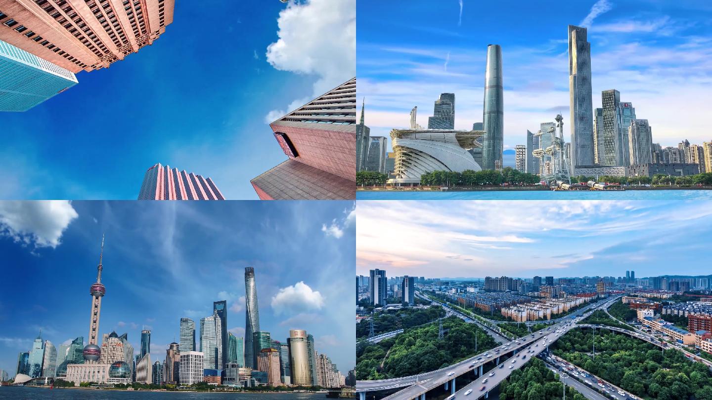 建筑大气城市素材商务城市商务民族复兴大气震撼中国崛起大国崛起华表