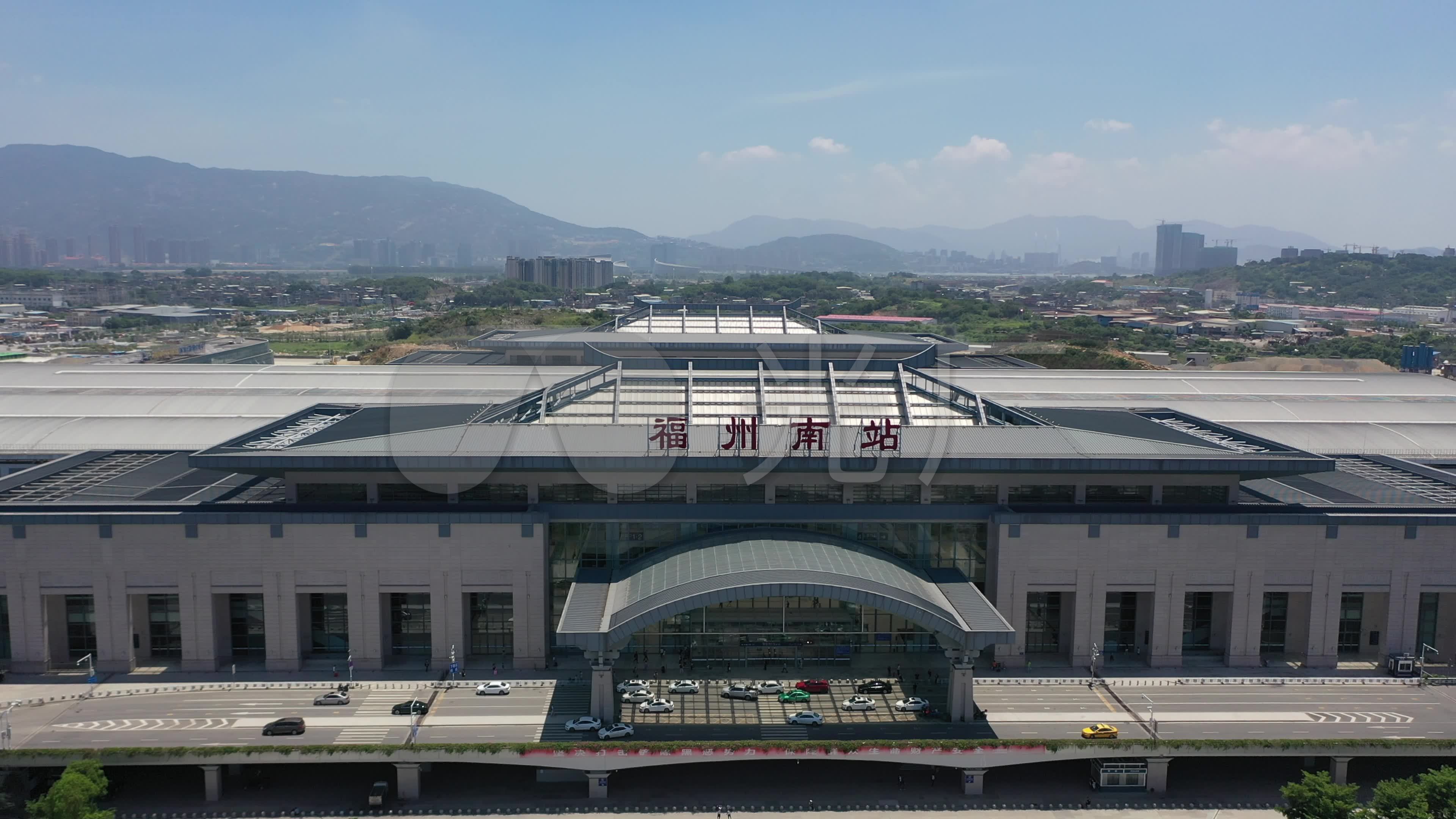 福州南站高铁站福建福州都市城市