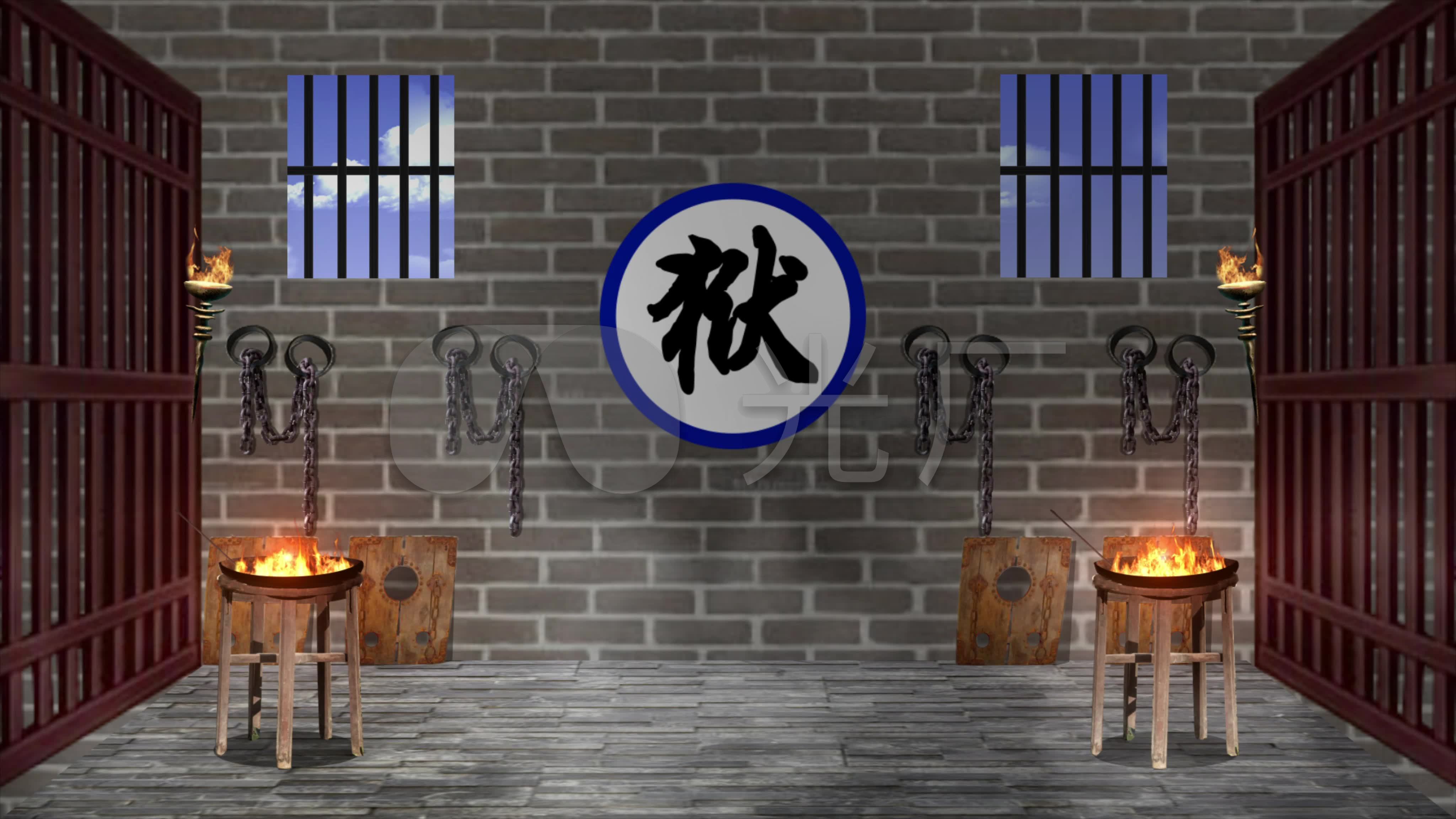 4k古代牢房背景循环_4096x2304_高清视频素材下载(:)