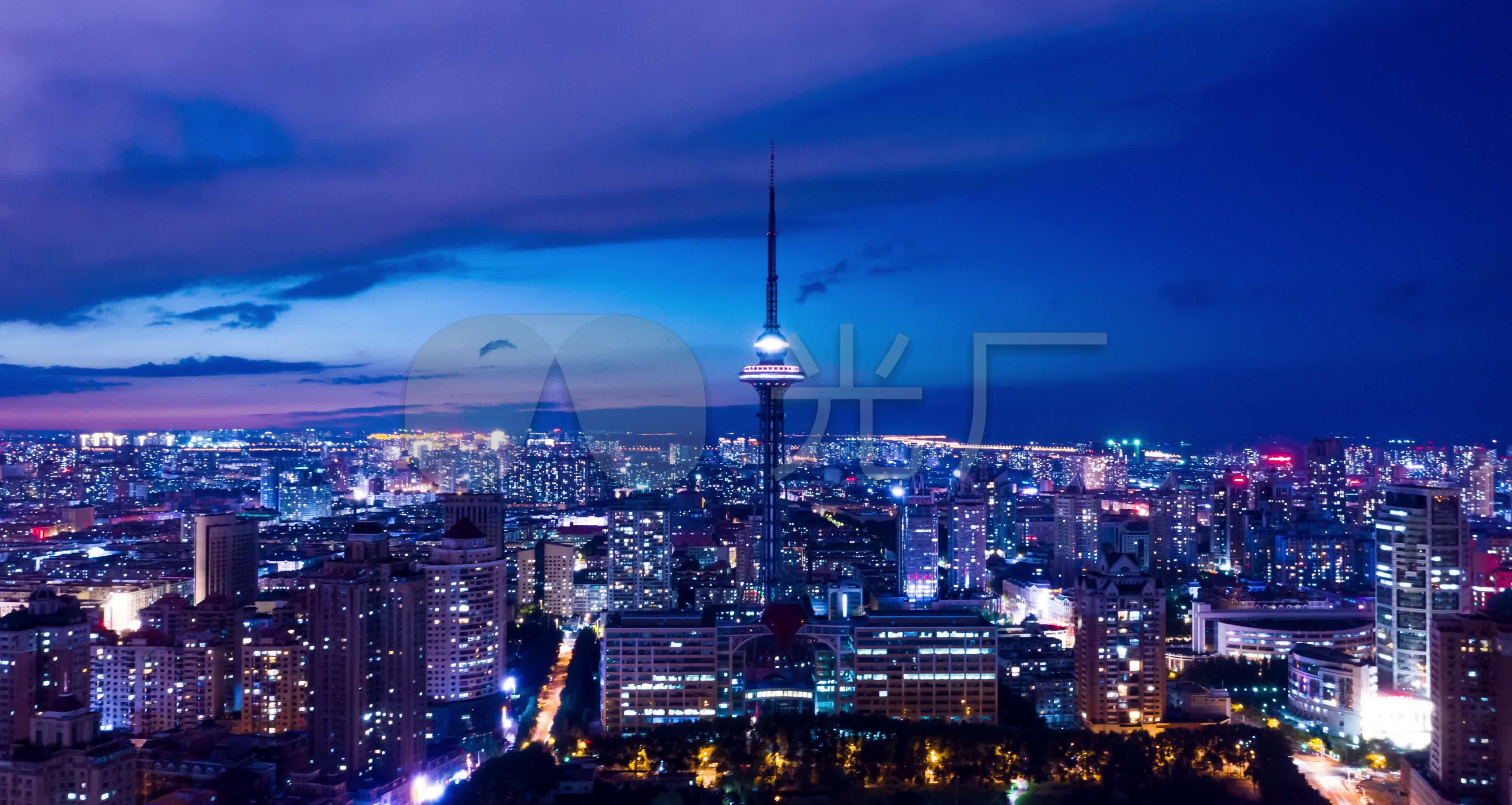 龙塔夜景