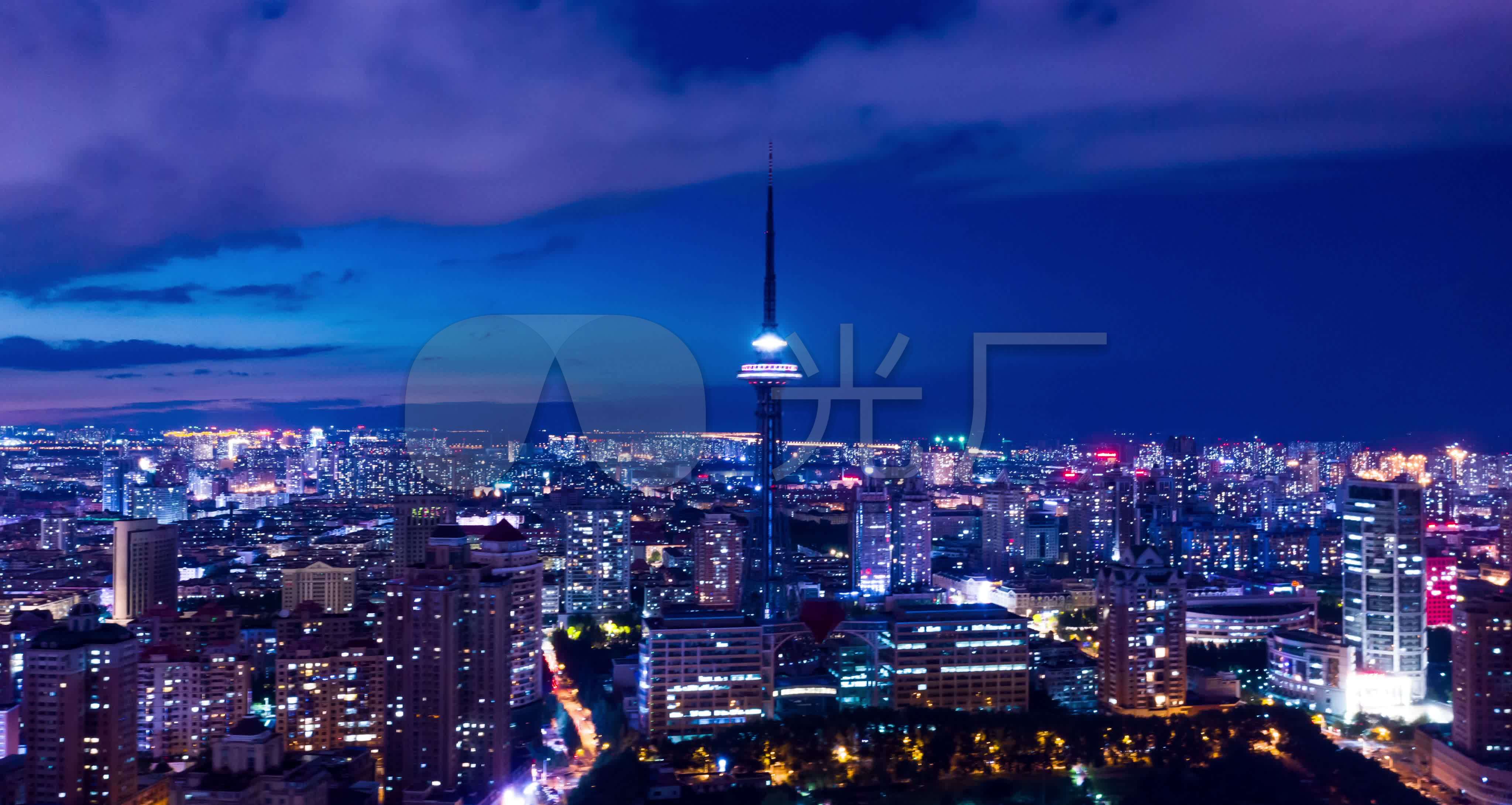 龙塔夜景
