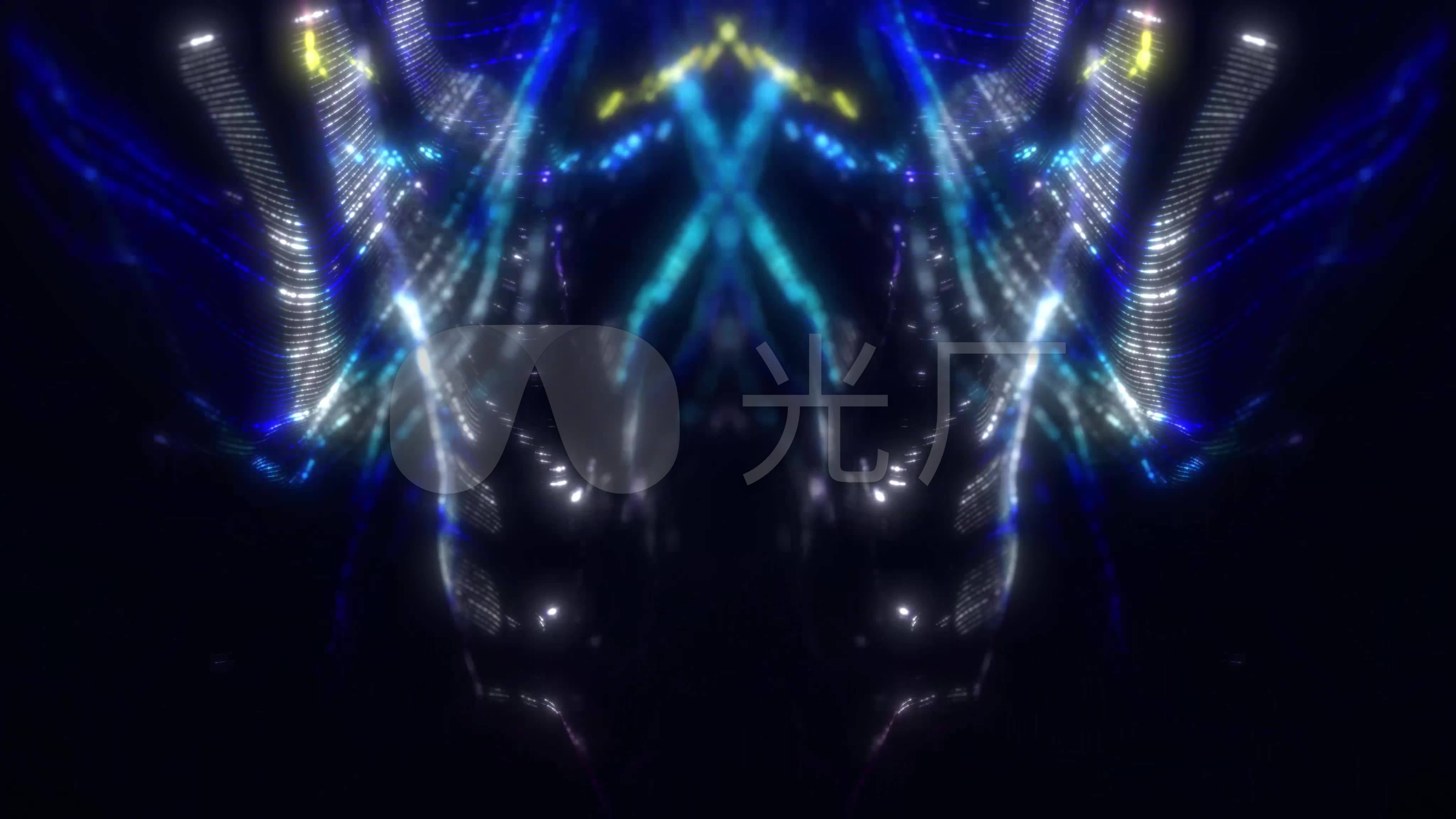 舞台灯光酒吧dj歌曲串烧背景_4096x2304_高清视频素材下载(编号