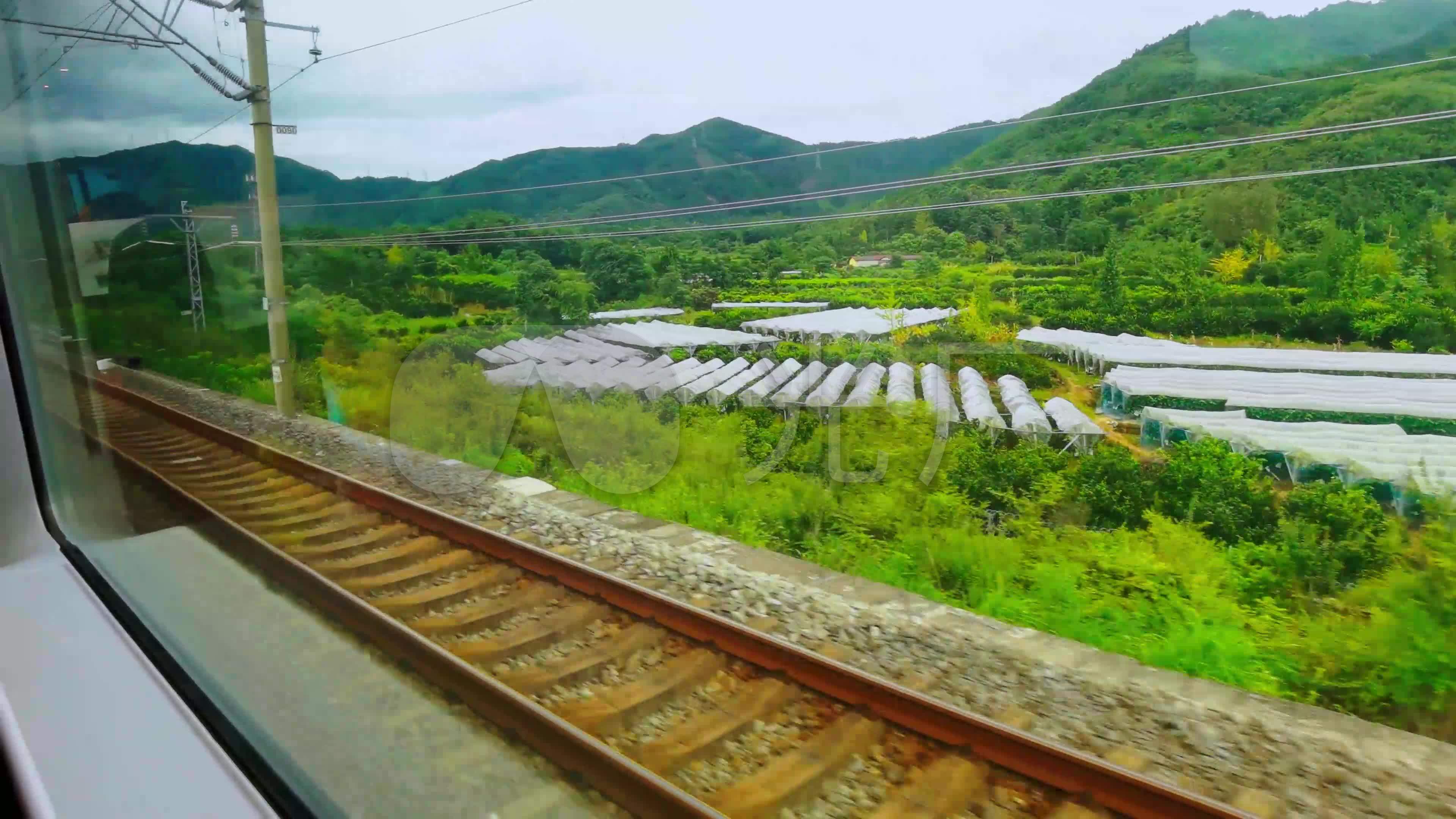 唯美的高铁旅途_3840x2160_高清视频素材下载(编号:4866057)_实拍视频