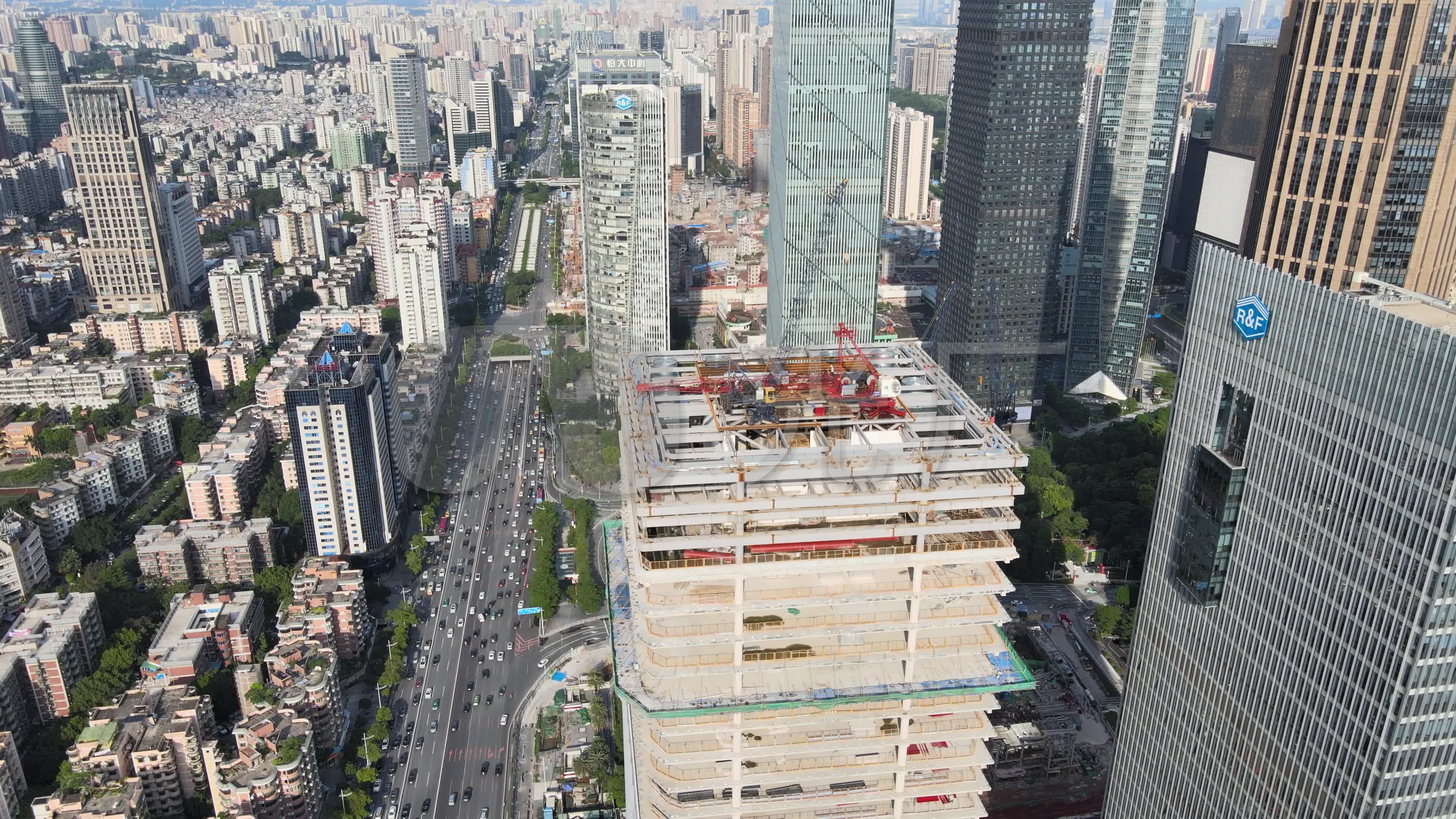 最新航拍广州黄埔大道4k_3840x2160_高清视频素材下载(编号:4922153)