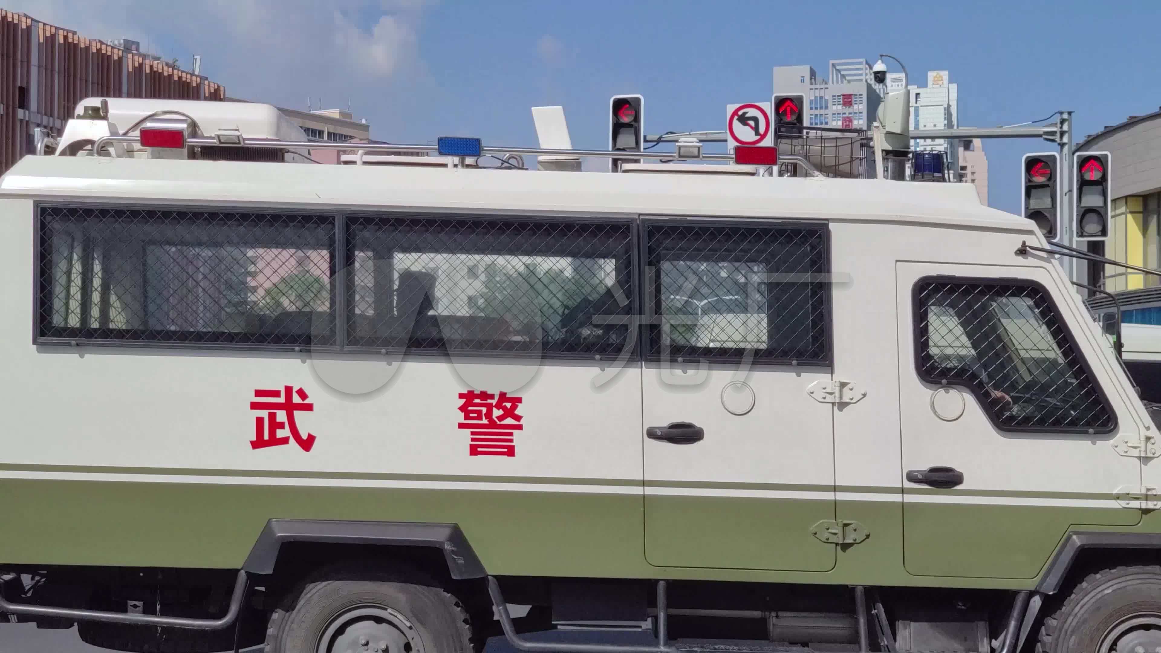 4k武警车辆行驶_3840x2160_高清视频素材下载(编号:4926970)_实拍视频