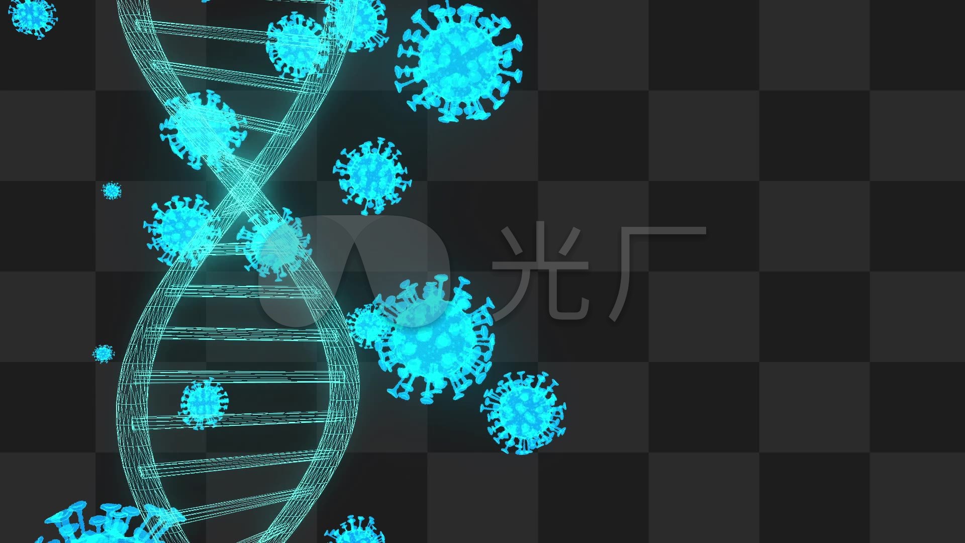 新冠病毒和dna_视频素材包下载(编号:4928683)_影视