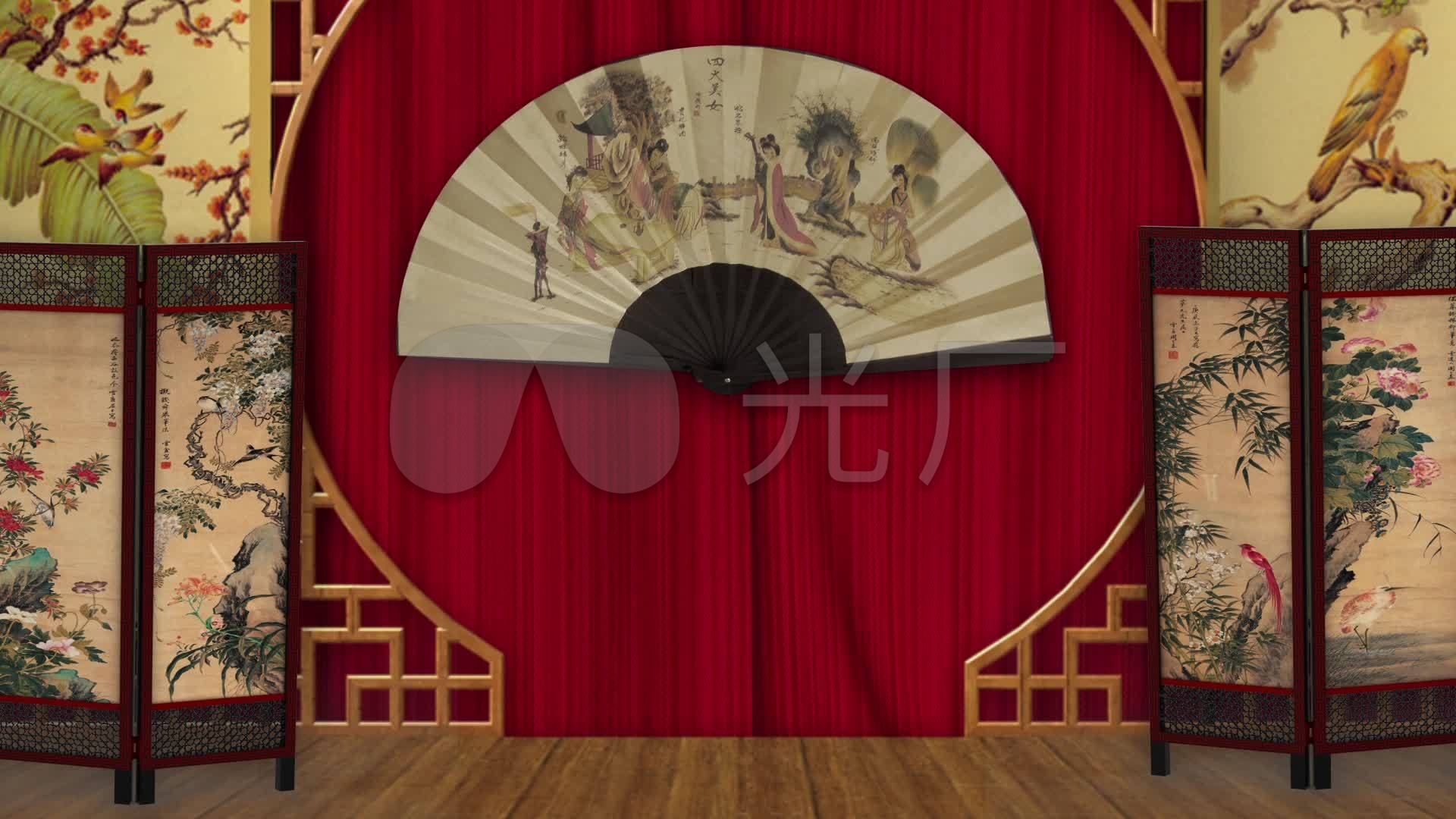 评书背景_1920x1080_高清视频素材下载(编号:4927165)