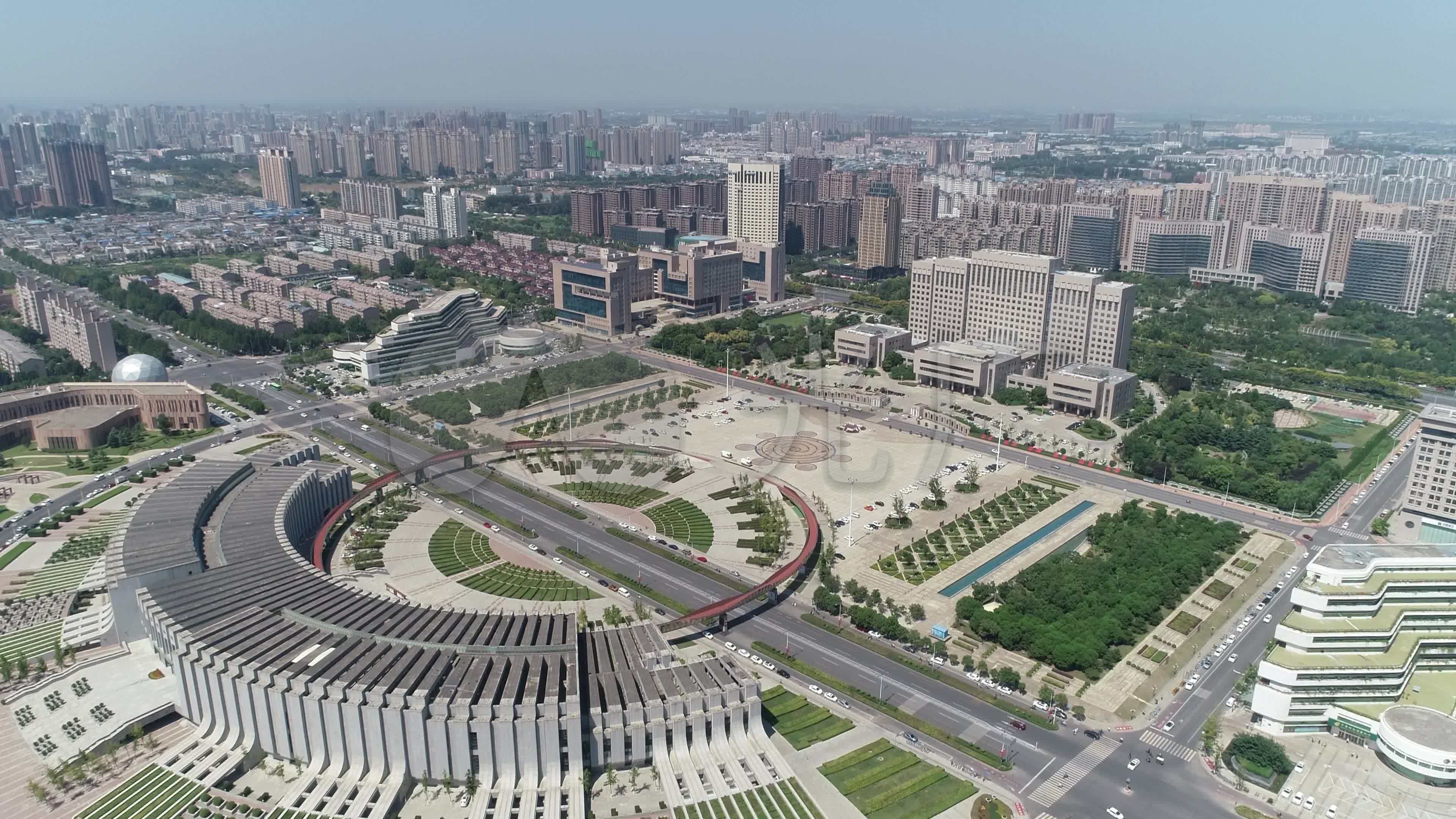 新乡市政府侧角度(4k50帧)