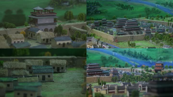 春秋战国时期城池模型