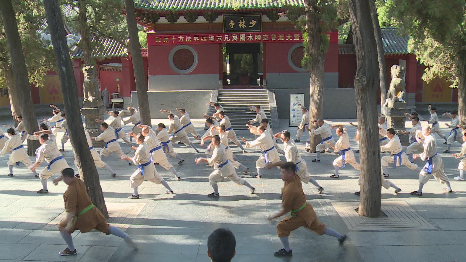 少林寺4k航拍_3840x2160_高清视频素材下载(编号:)