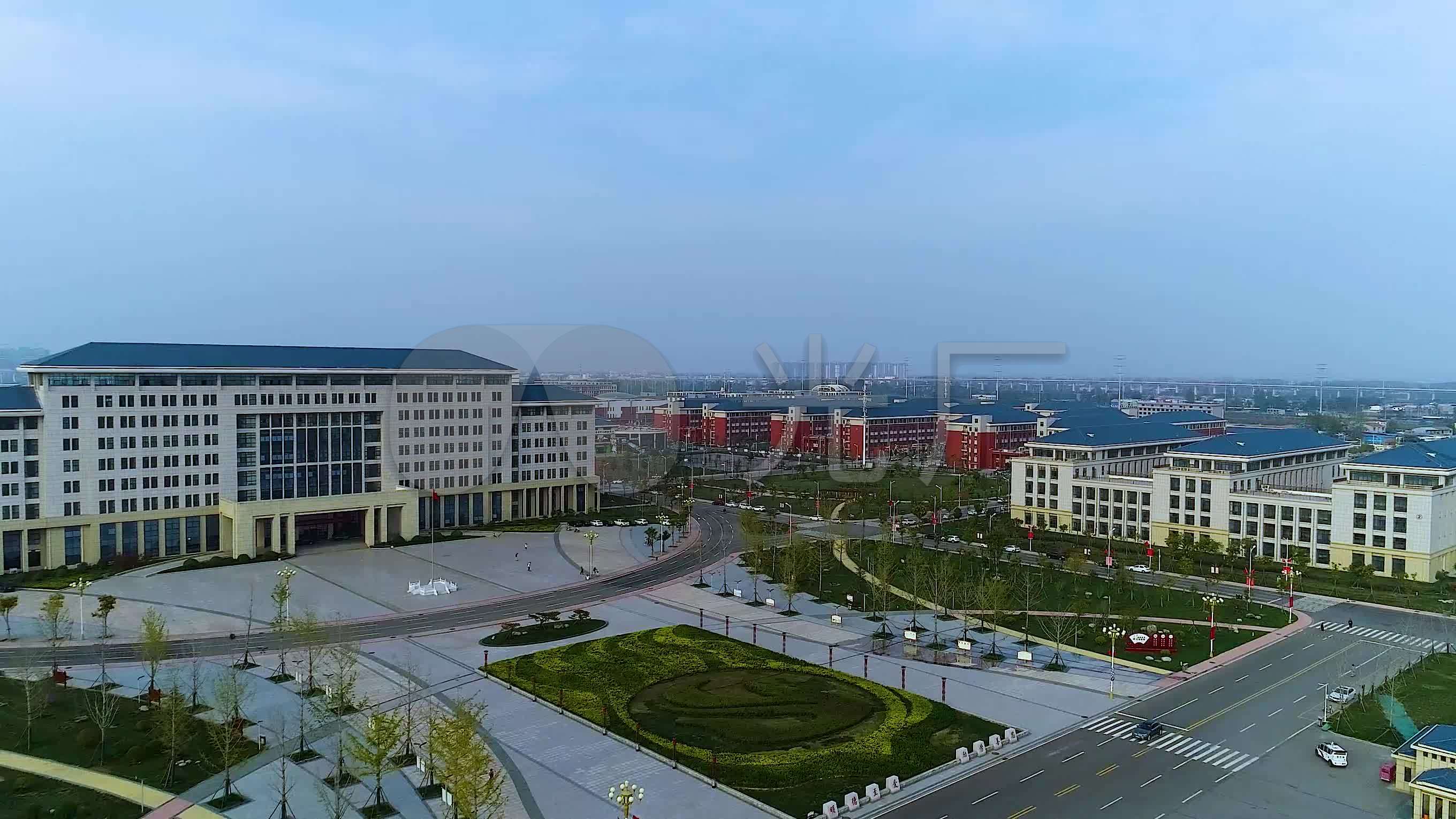 商丘医学高等专科学校震撼航拍_2720x1530_高清视频