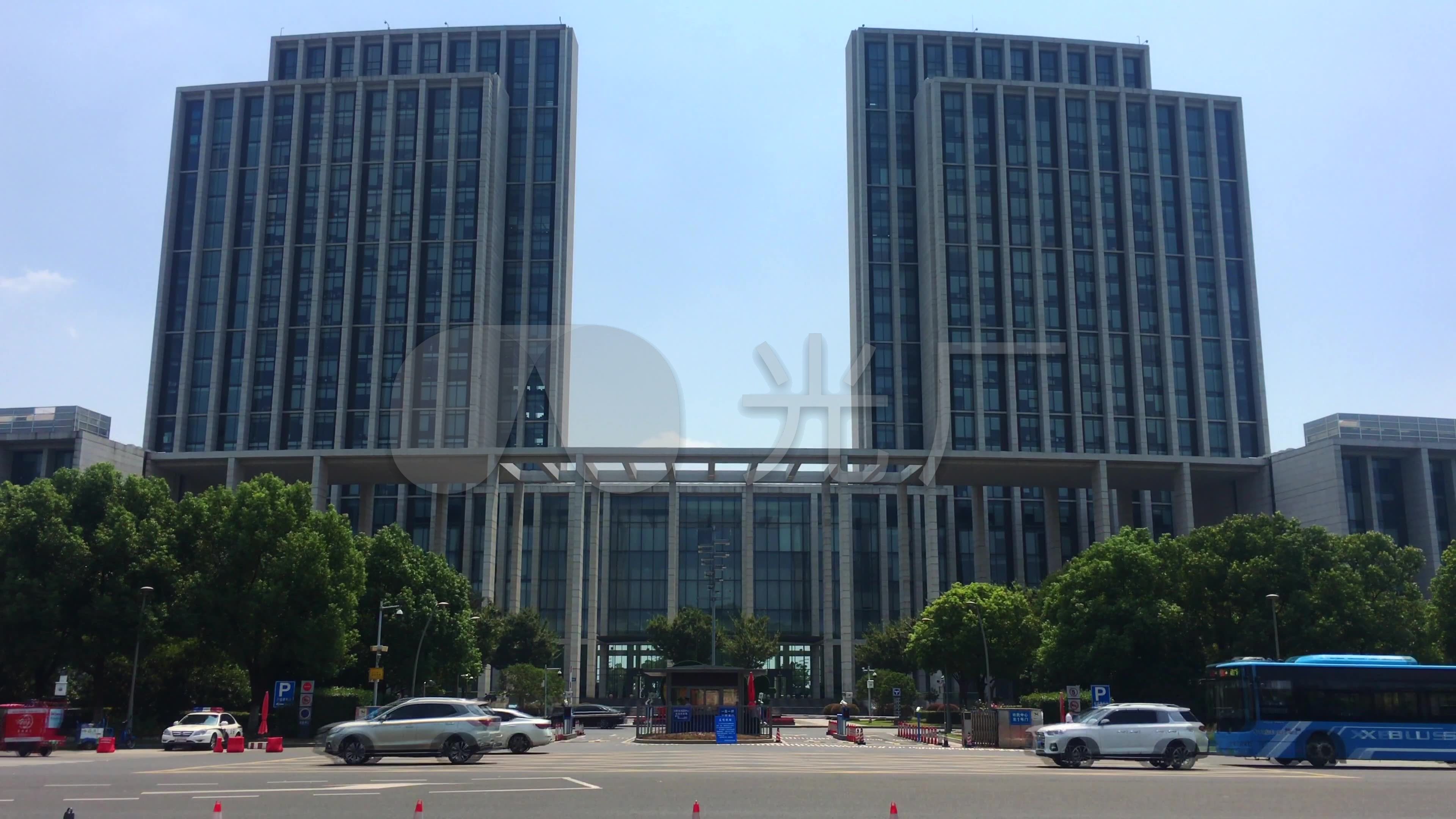 无锡市政府大楼4k实拍