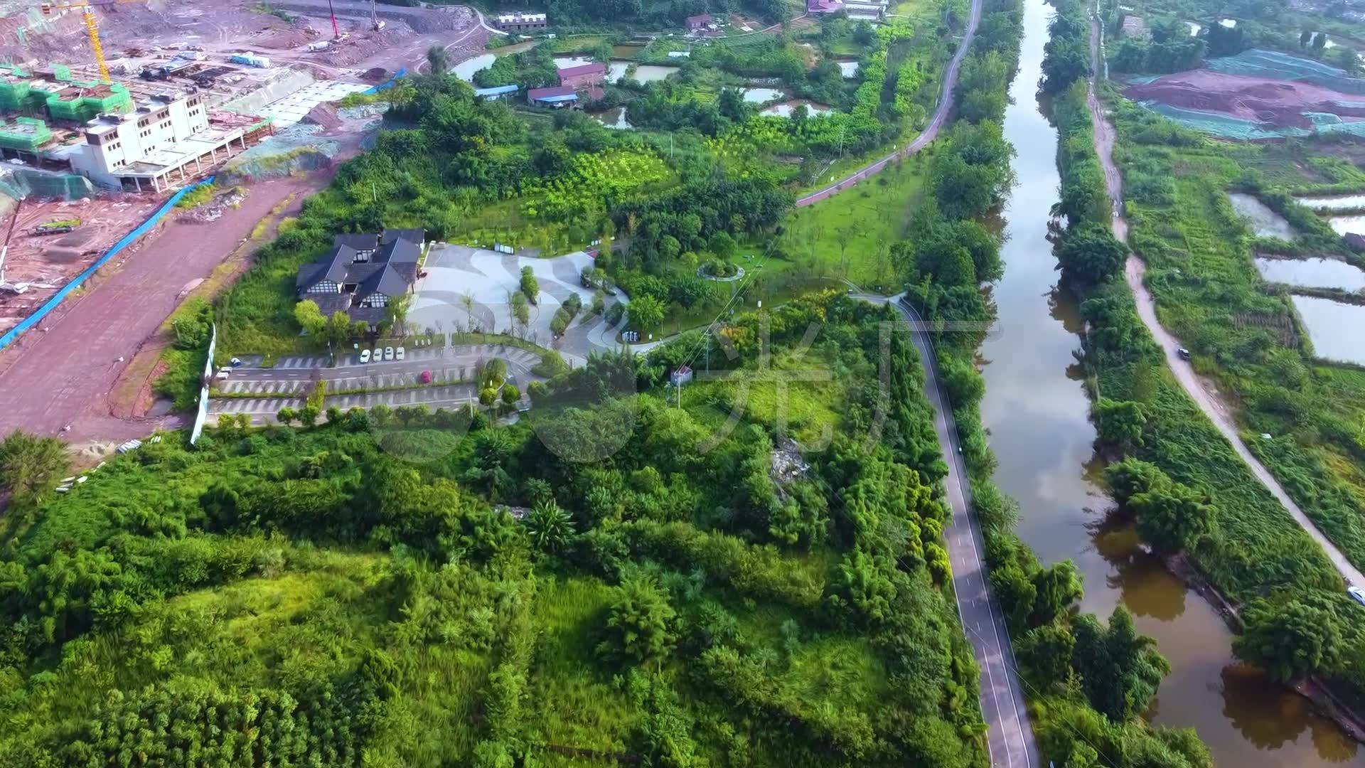 内江小青龙河湿地公园-可商用_1920x1080_高清视频(:)