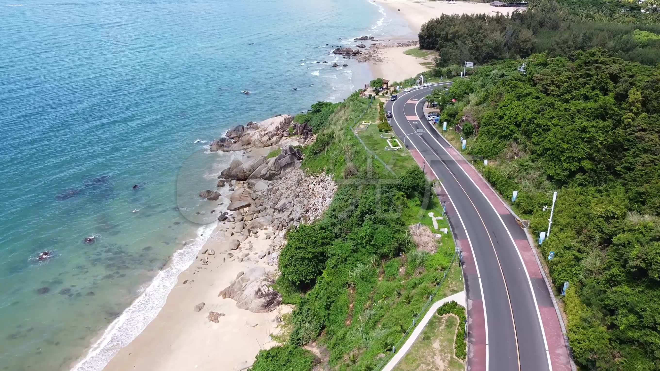 海南万宁石梅湾至大花角滨海旅游公路_2720x1530_高清