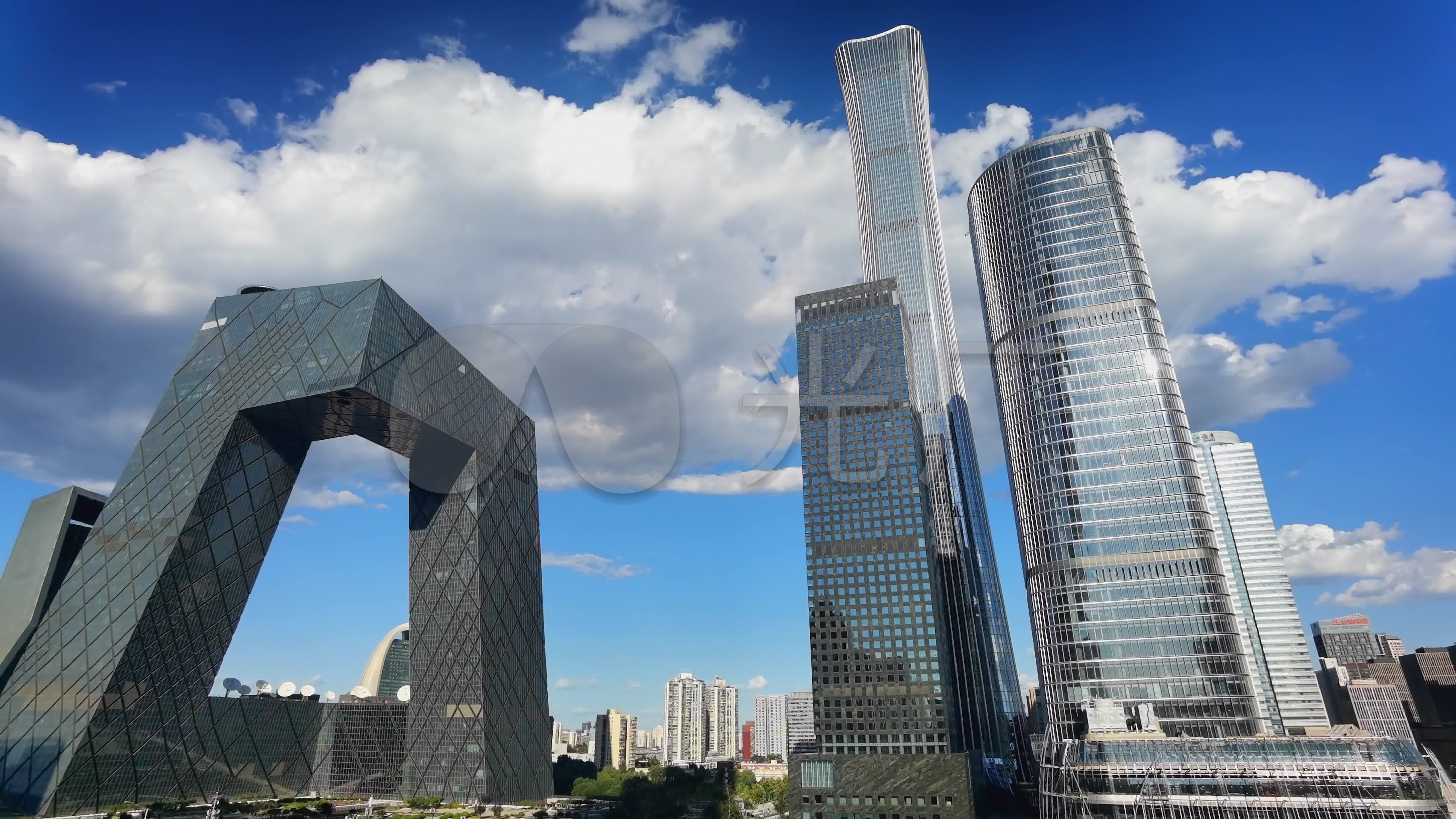 大裤衩中国尊延时_5760x3240_高清视频素材下载(编号:4981977)_实拍