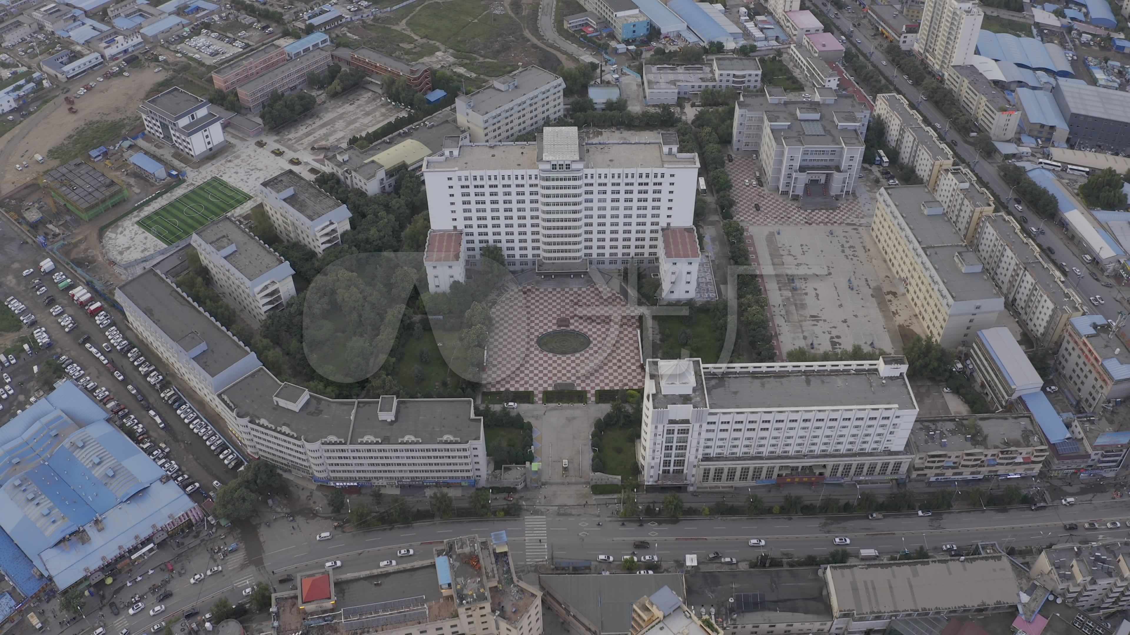 4k-hlg原素材-兰州交通大学博文学院_3840x2160_高清