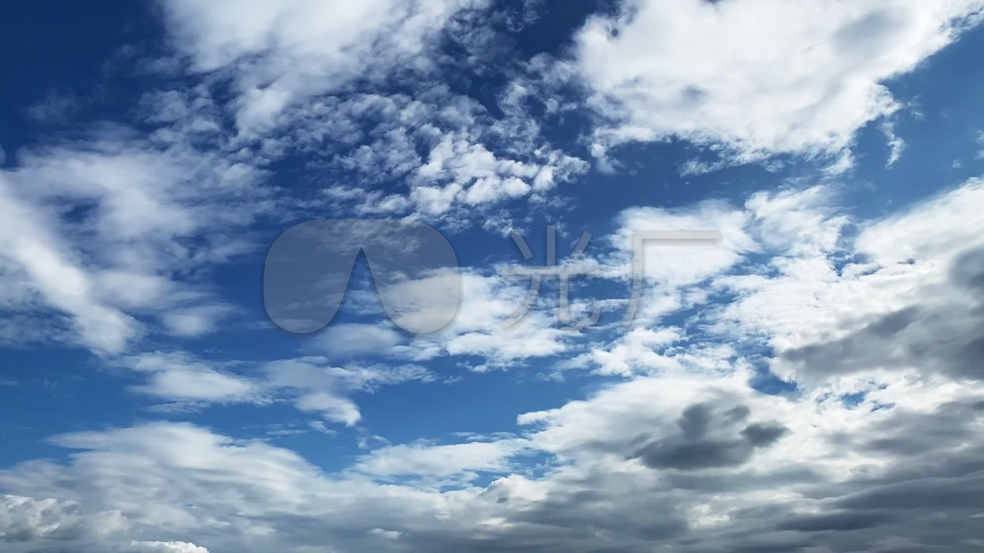 【hd天空】阴霾散去唯美晴空缓慢云动循环