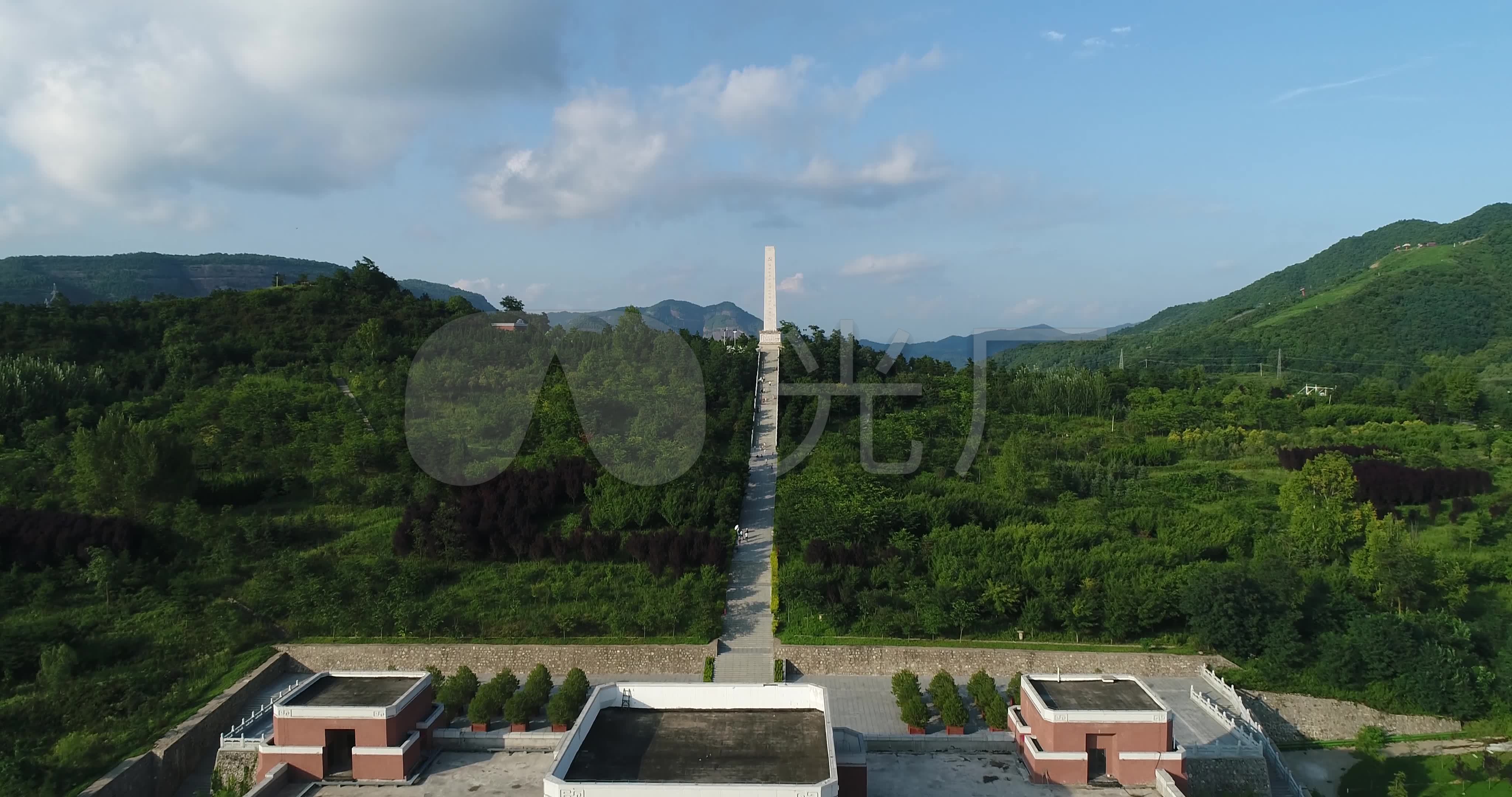 铜川照金景区航拍