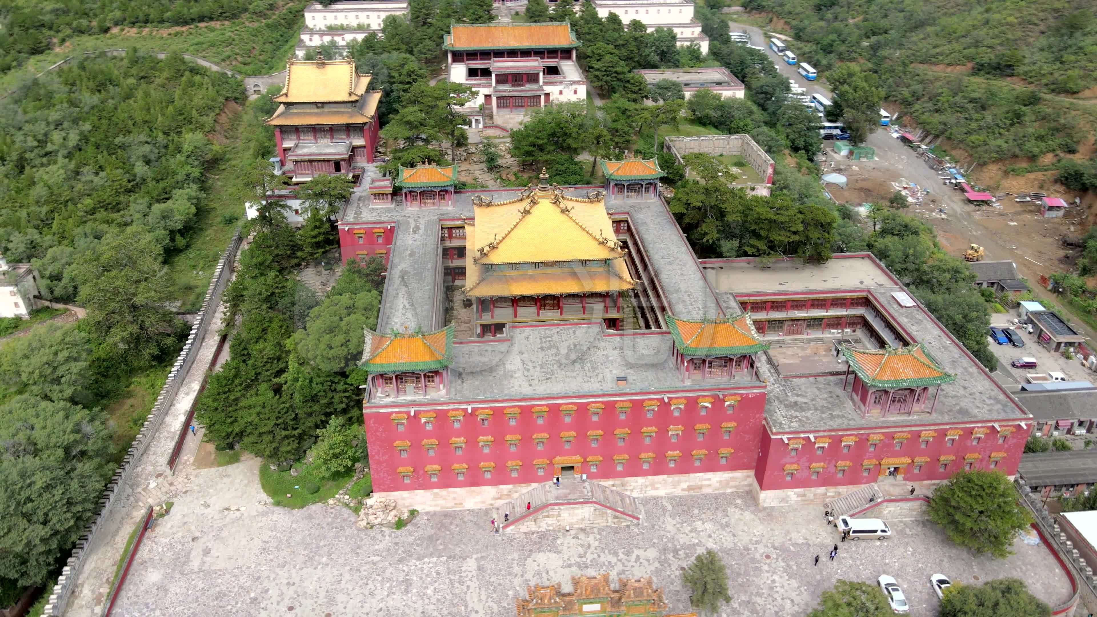 4k航拍承德须弥福寿之庙_3840x2160_高清视频素材下载(编号:4994774)