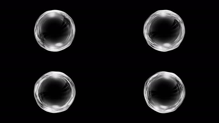 水元素气泡泡泡水水分子水泡素材水气泡自然环保水滴矿物质营养分子