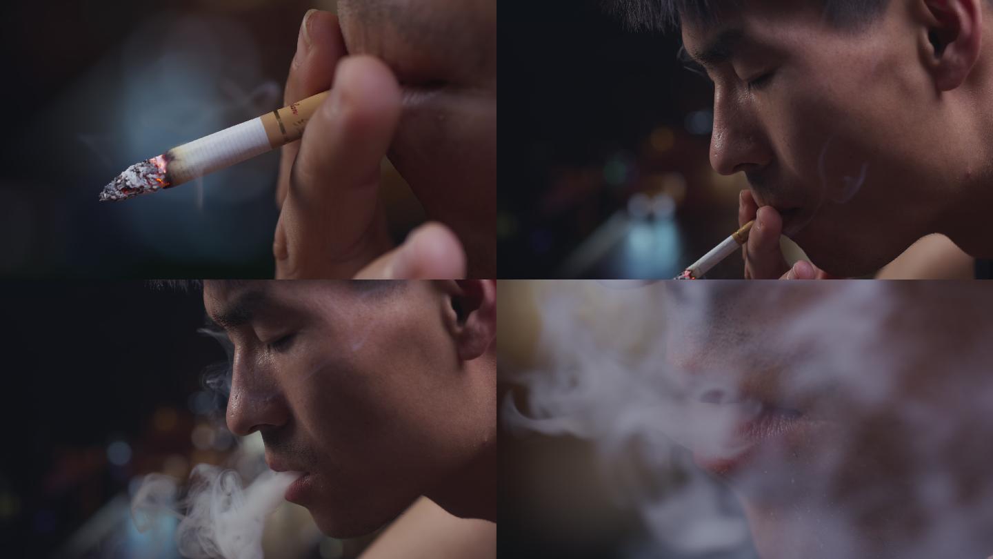 4k失恋离婚抽烟吸烟压力压抑颓废的男人