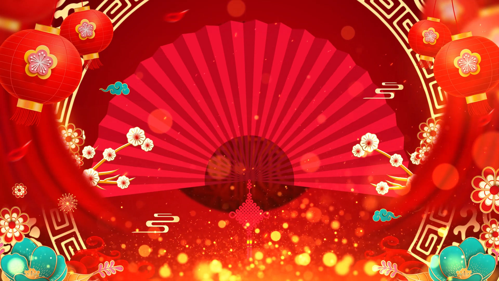 中国风戏曲相声三句半背景视频_1920x1080_高清视频素材下载(编号