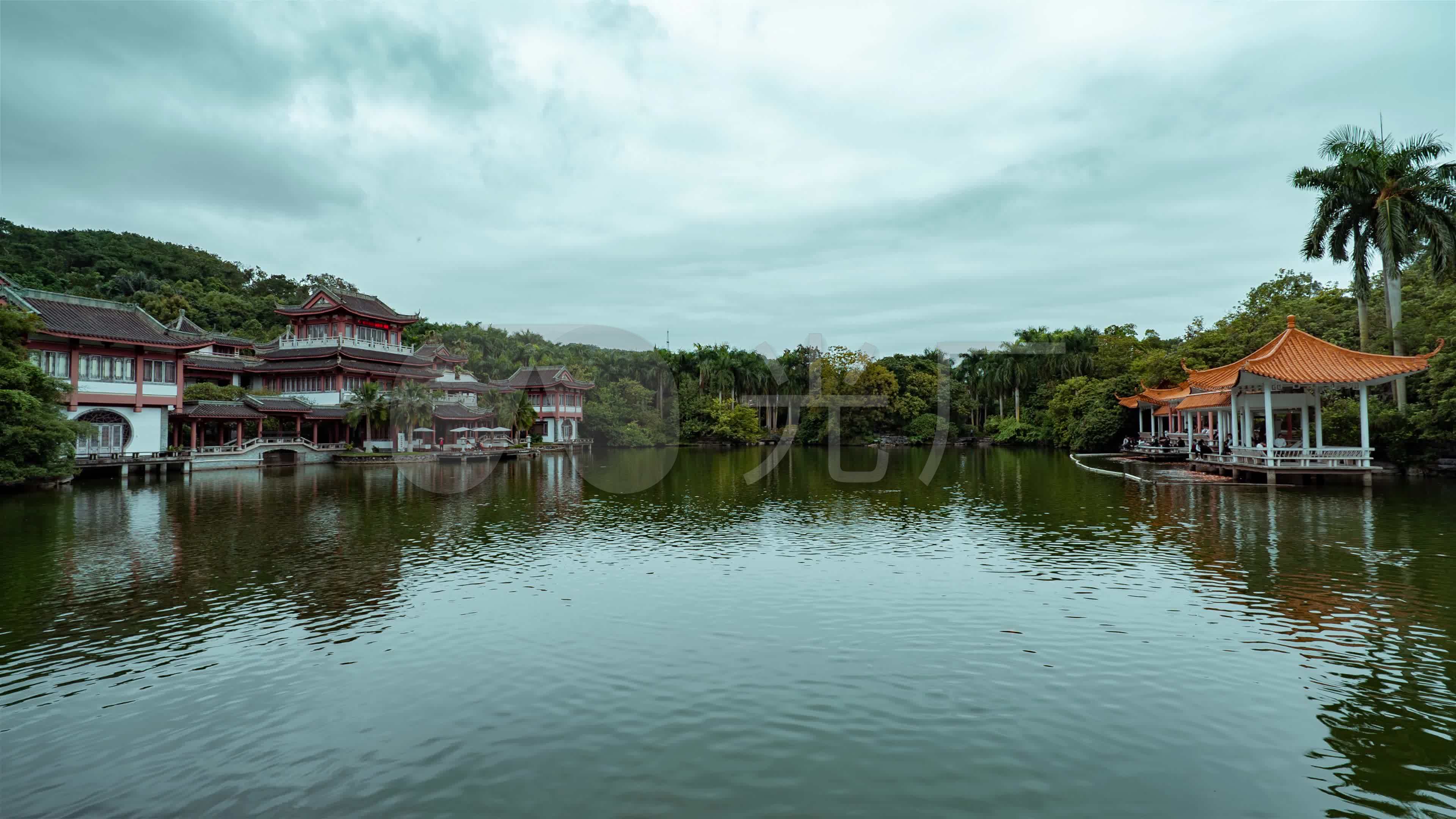 南宁青秀山天池_3840x2160_高清视频素材下载(编号:5047144)_实拍视频