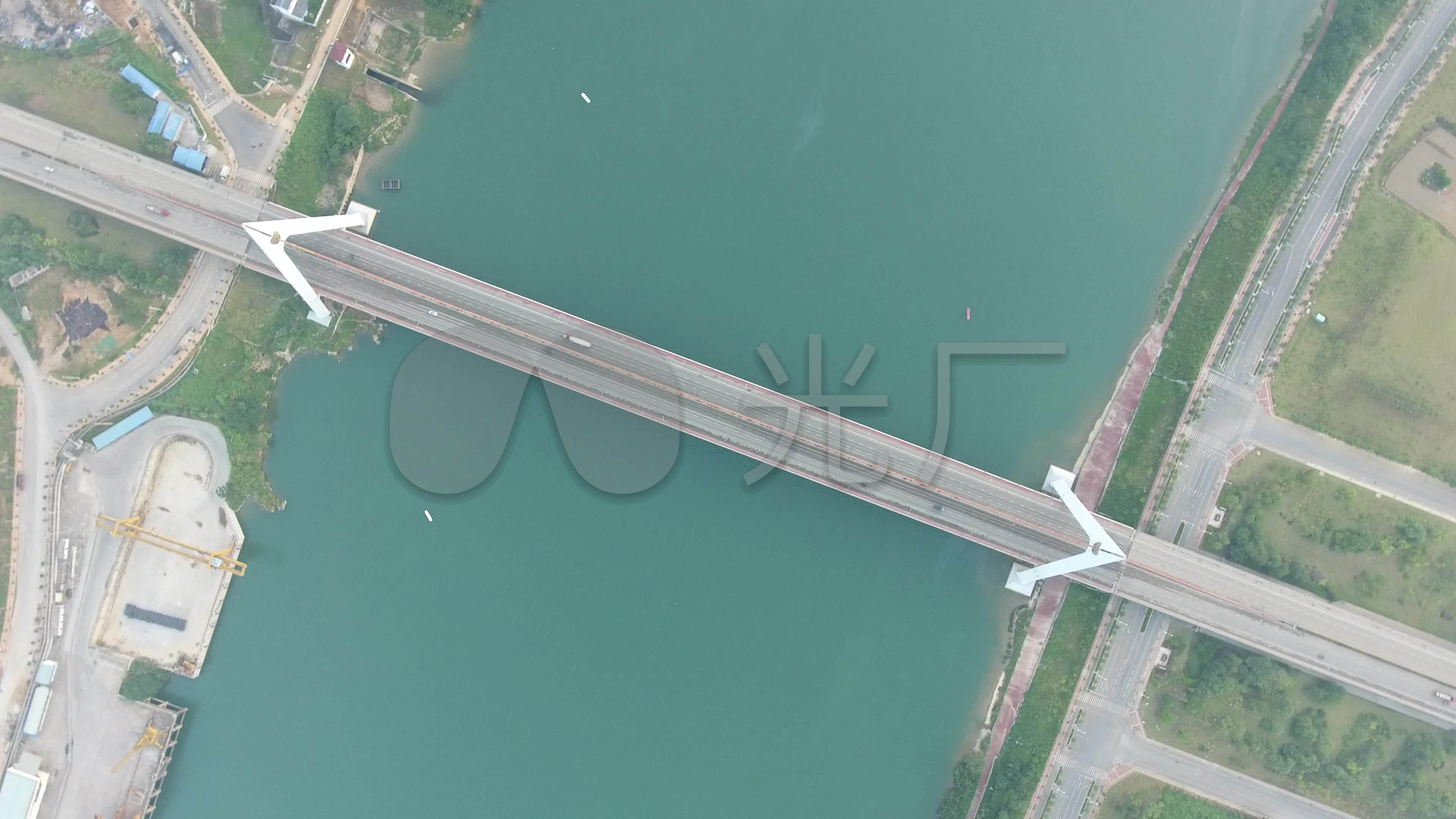 柳州双拥大桥4k航拍_3840x2160_高清视频素材下载(编号:5055691)_实拍