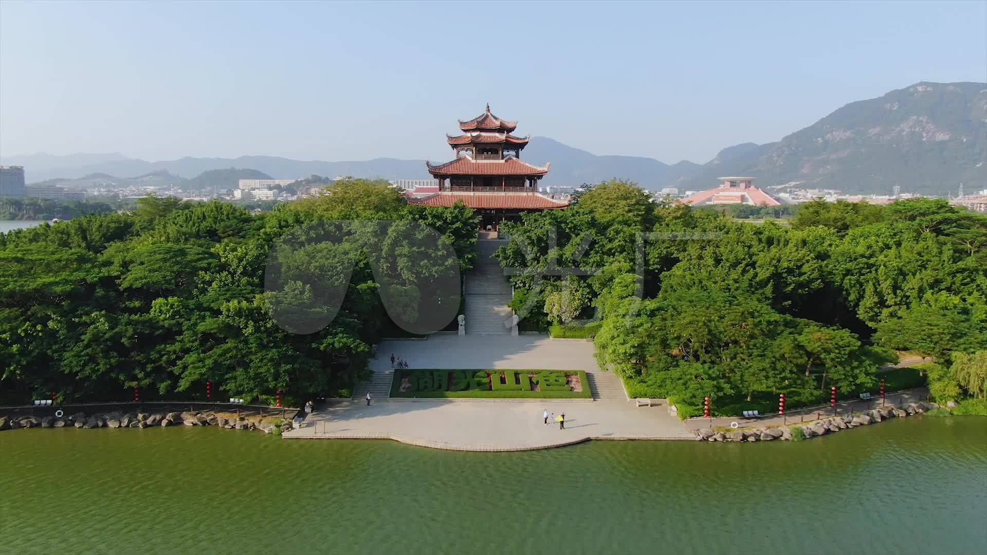 泉州西湖公园刺桐阁_1920x1080_高清视频素材下载(编号:5056599)_实拍