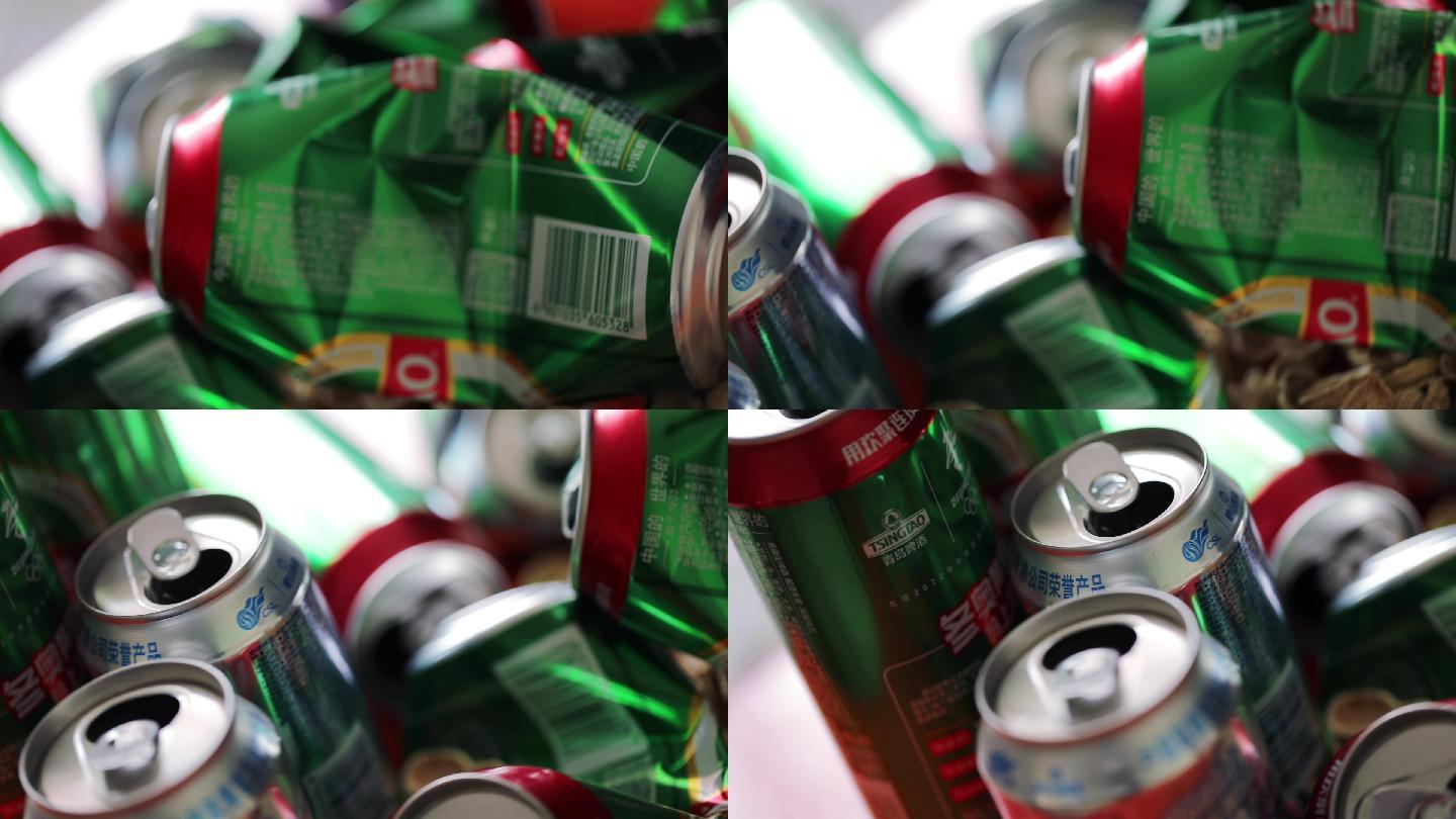 空易拉罐啤酒罐