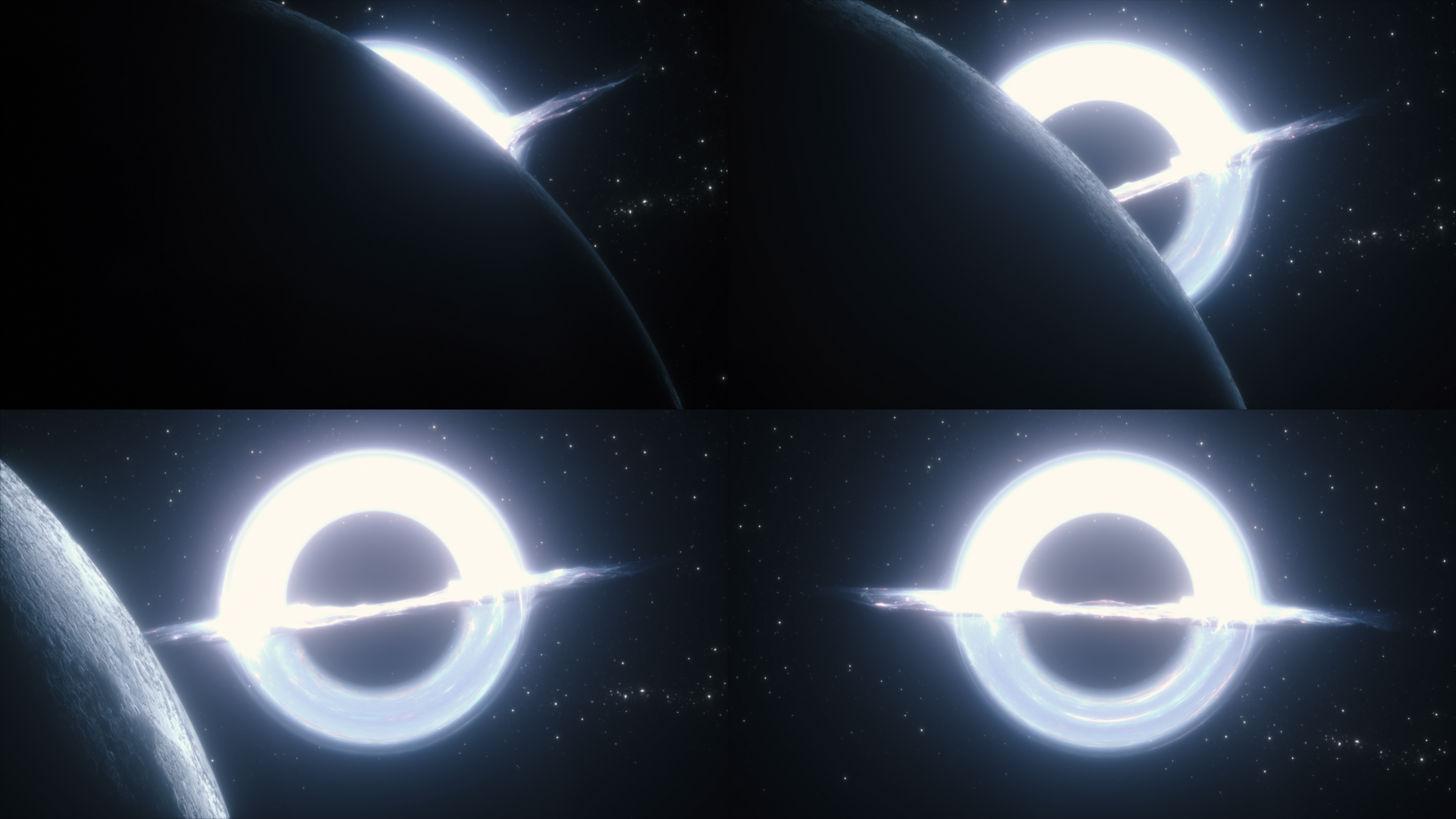 【4k】黑洞星际穿越2.0版