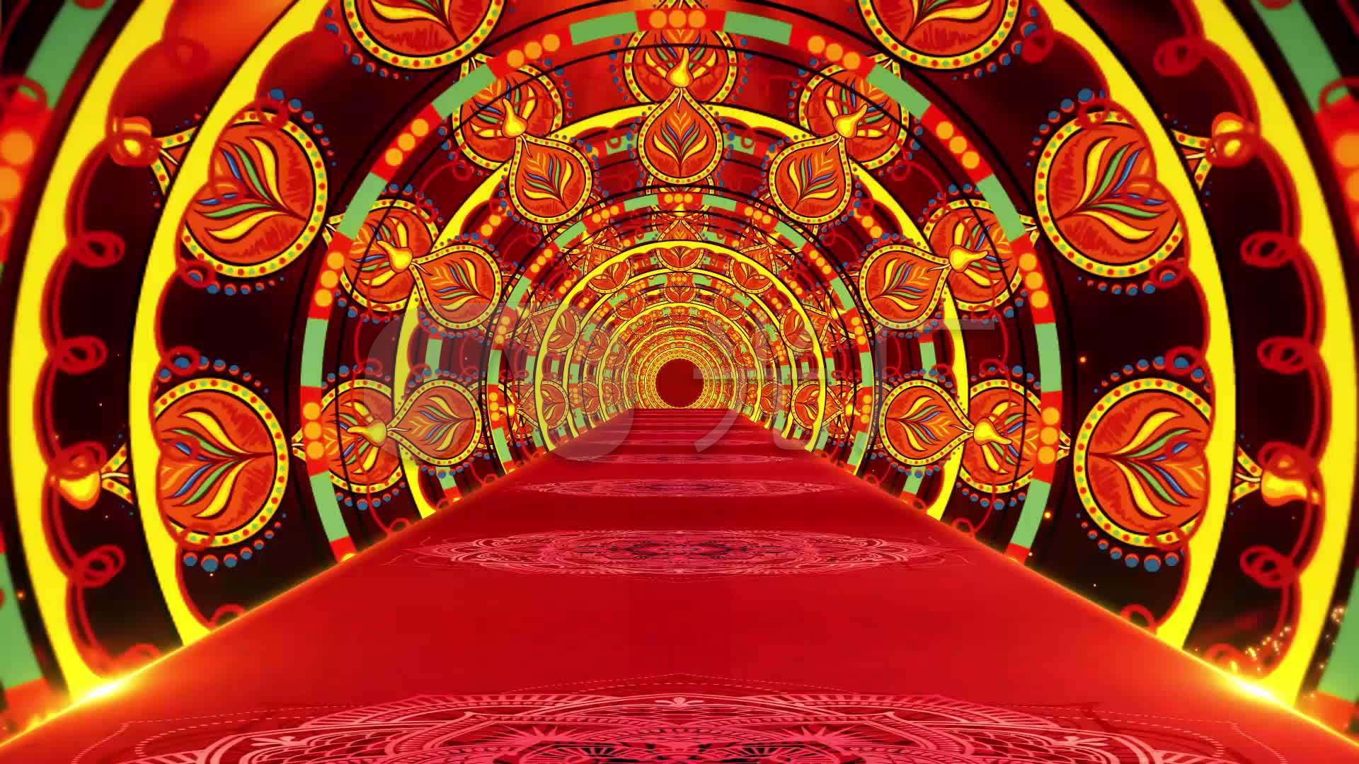 西域风情新疆舞肚皮舞印度舞曲背景_1920x1080_高清