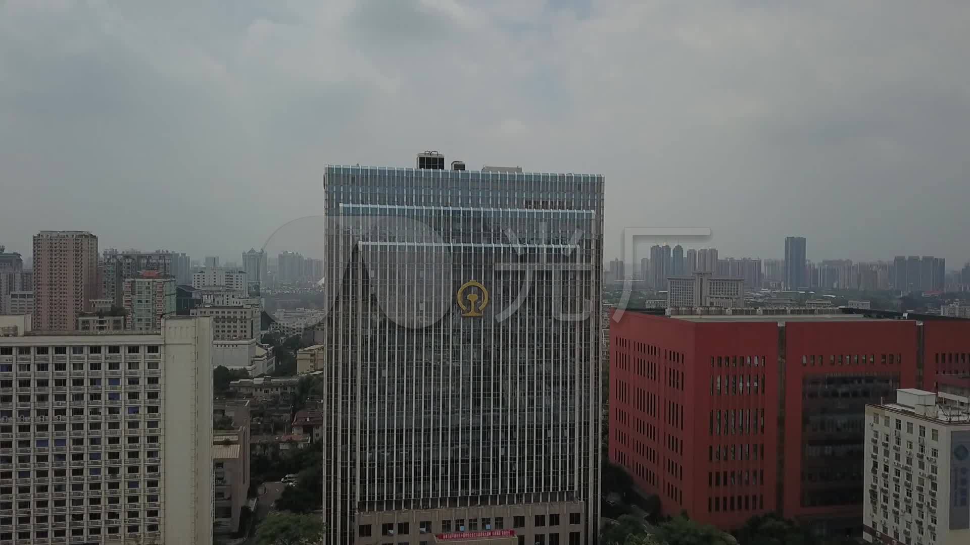 广铁集团大楼航拍