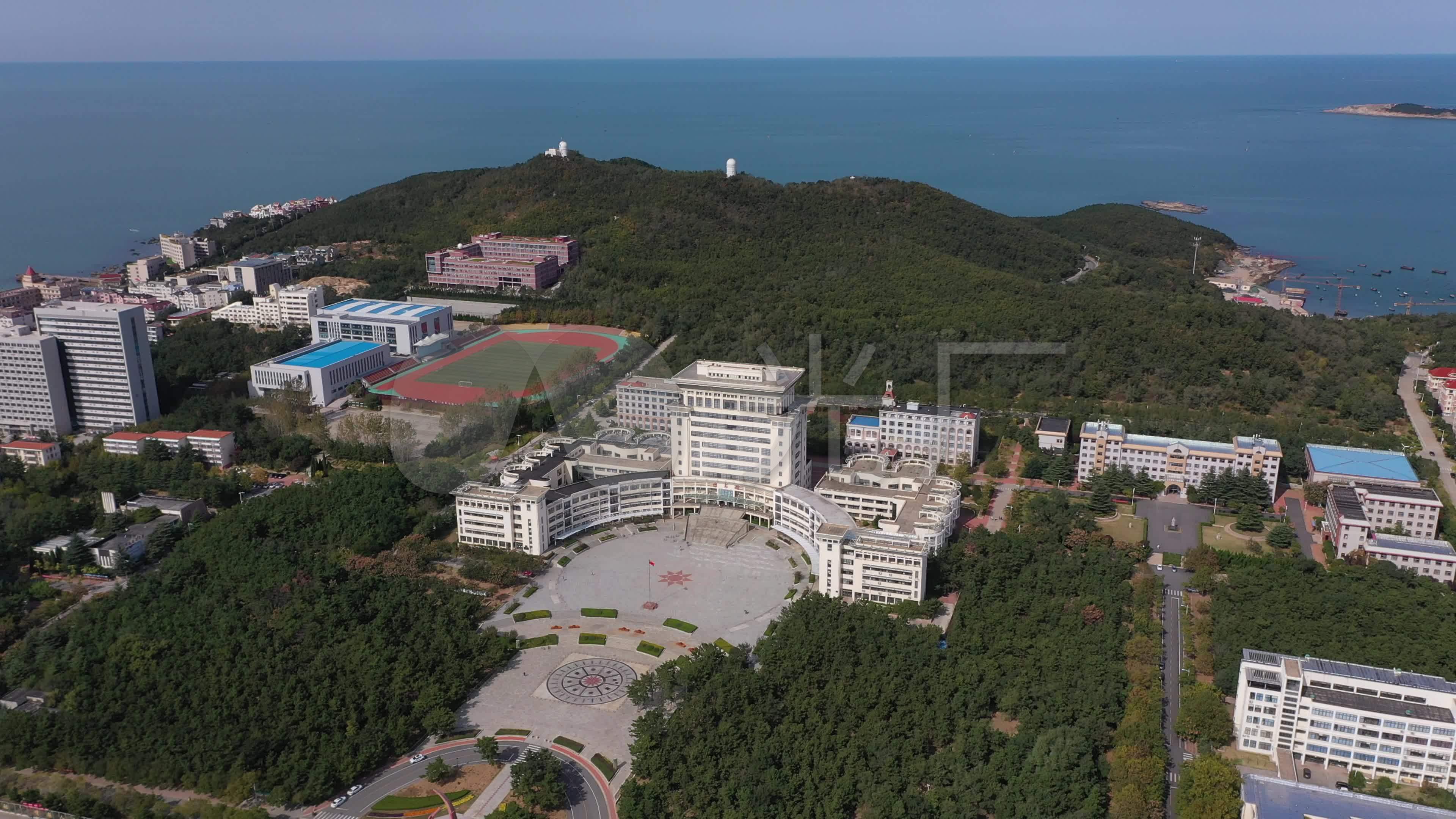 山东大学威海校区_3840x2160_高清视频素材下载(编号:5075666)_实拍